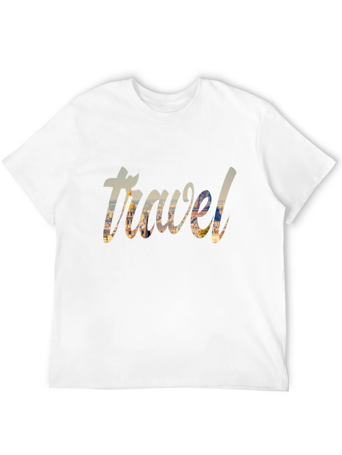 Black Travel Graphic Black T-Shirt view 12
