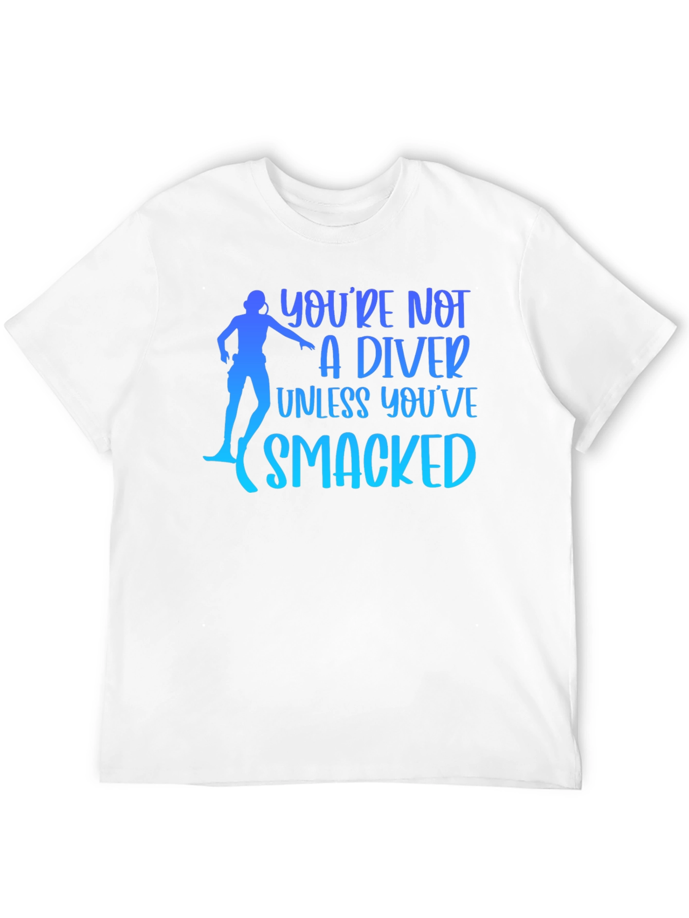 Black Diver Humor T-Shirt - You're Not A Diver Unless... view 12