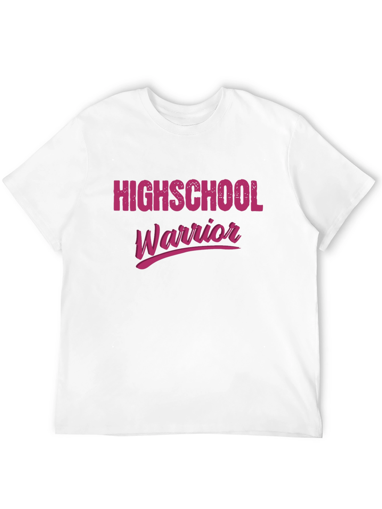 Black Highschool Warrior T-Shirt - Black view 12