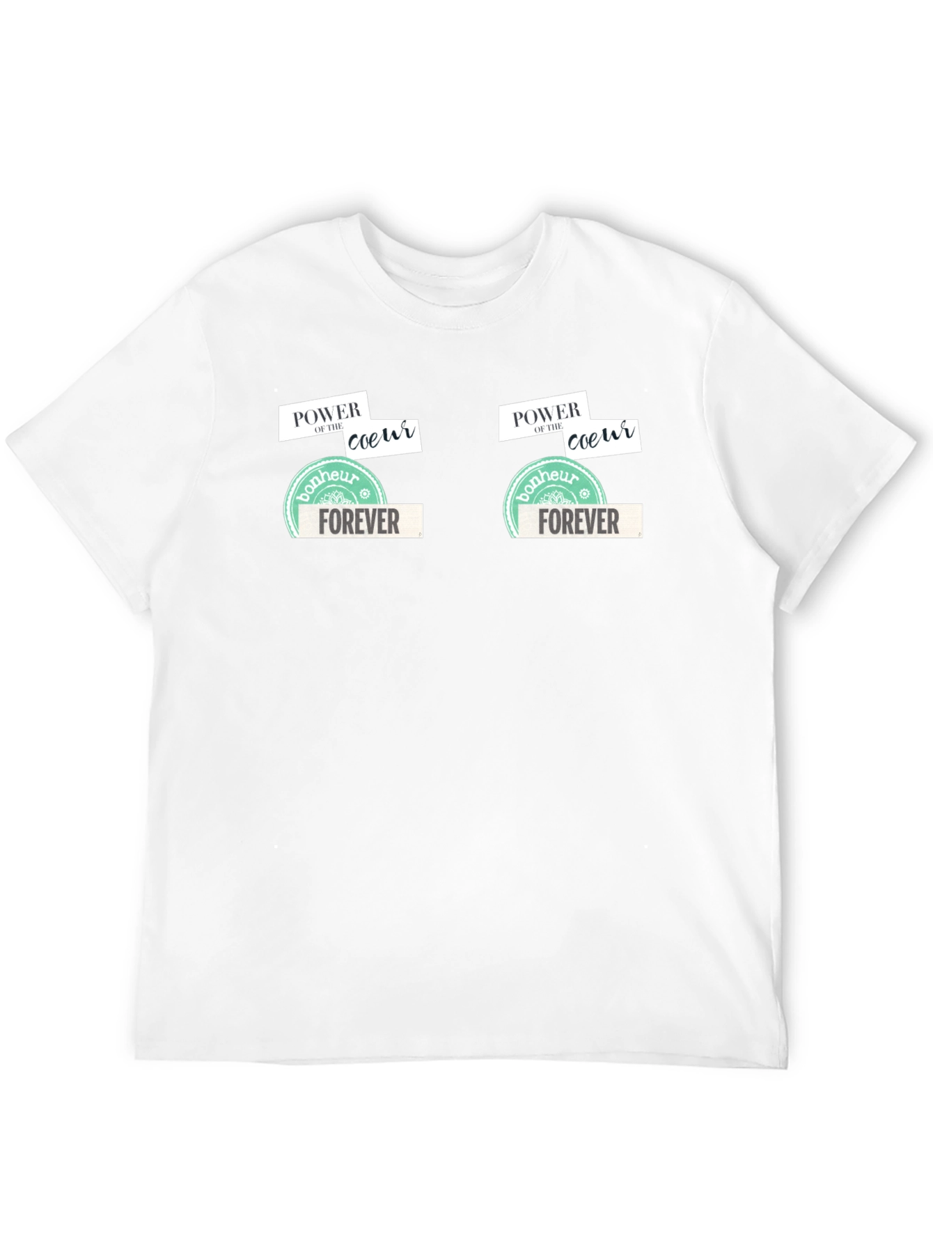 Black Power Of The Coeur Forever Black Tee view 12