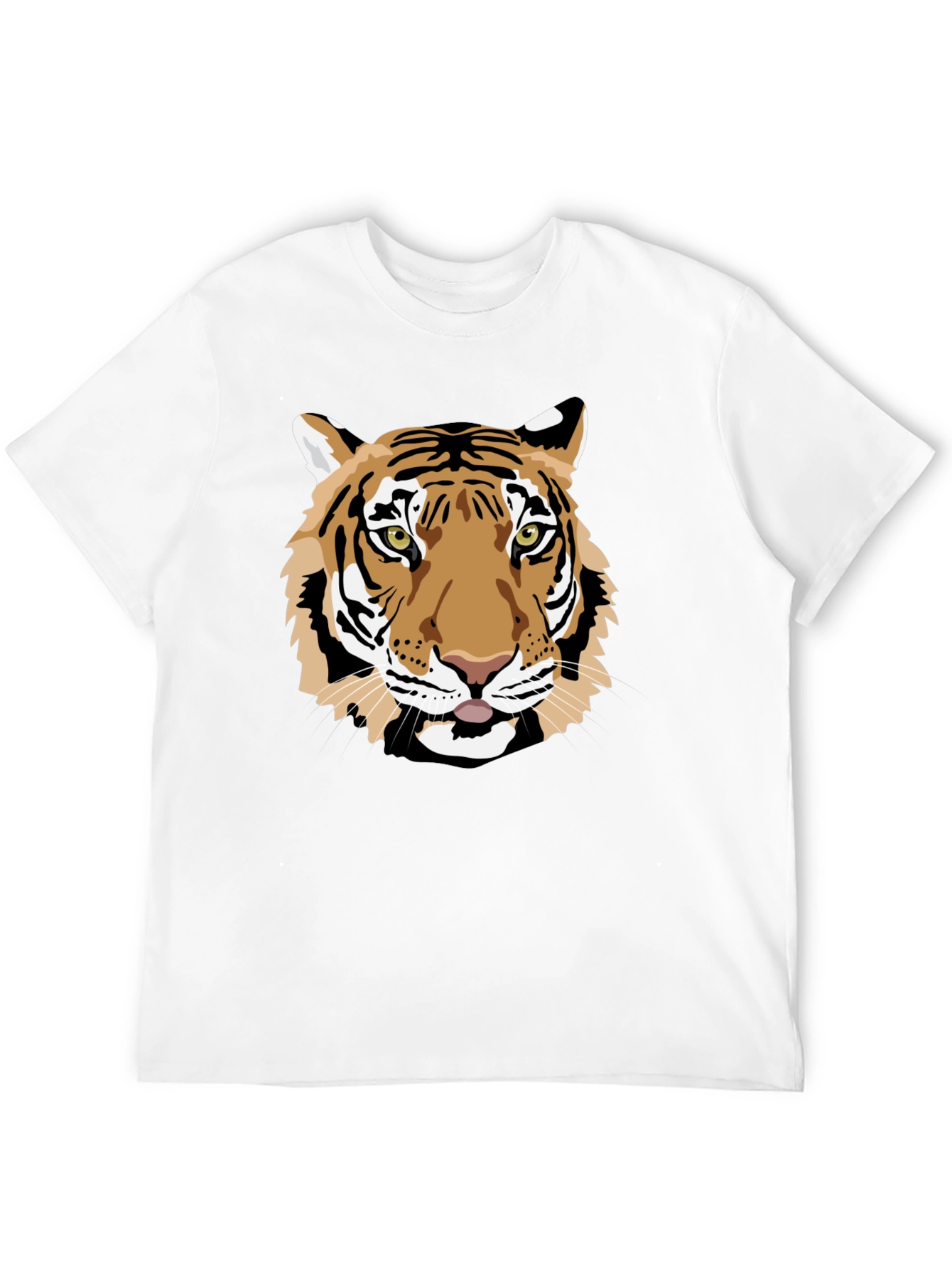 Black Tiger Graphic Black Tee view 12