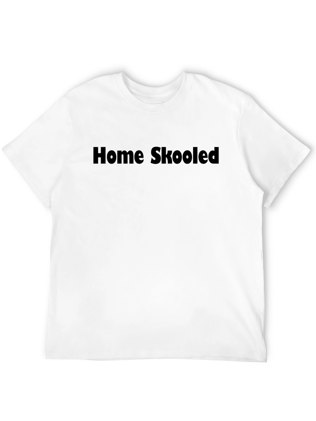 Black Home Skool Edgy Black T-Shirt view 12
