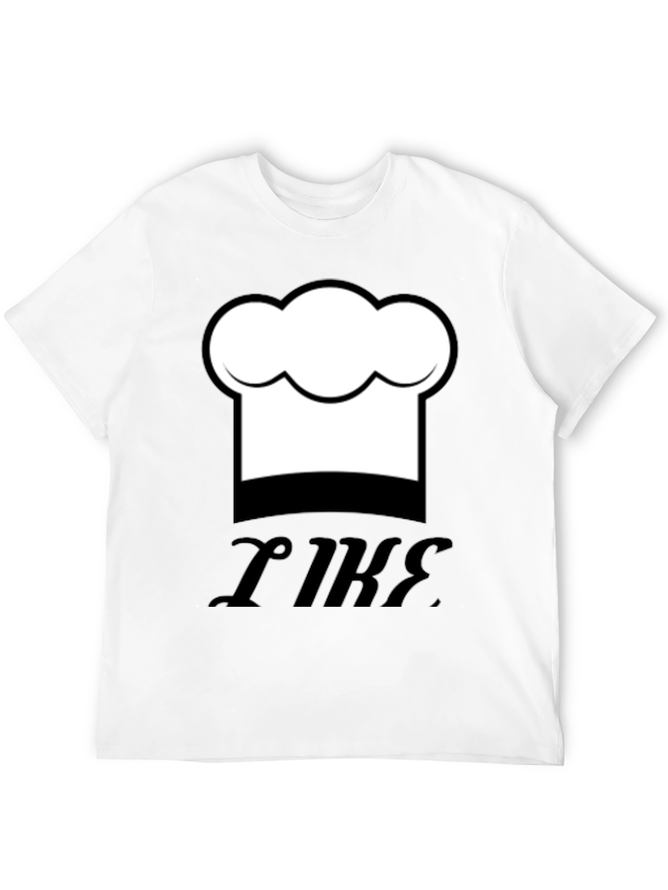 Black Chef Hat Graphic Black T-Shirt - Funny Cooking Tee view 12