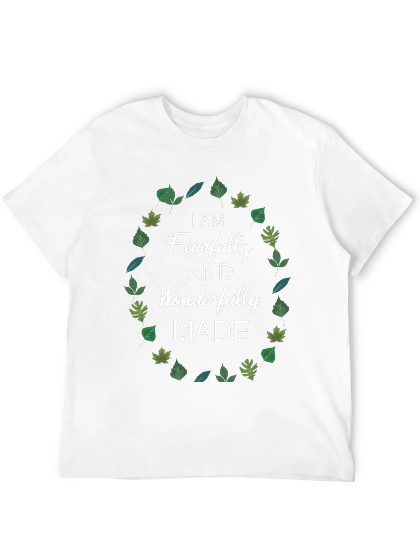 Black Fearfully and Wonderfully Made T-Shirt view 12