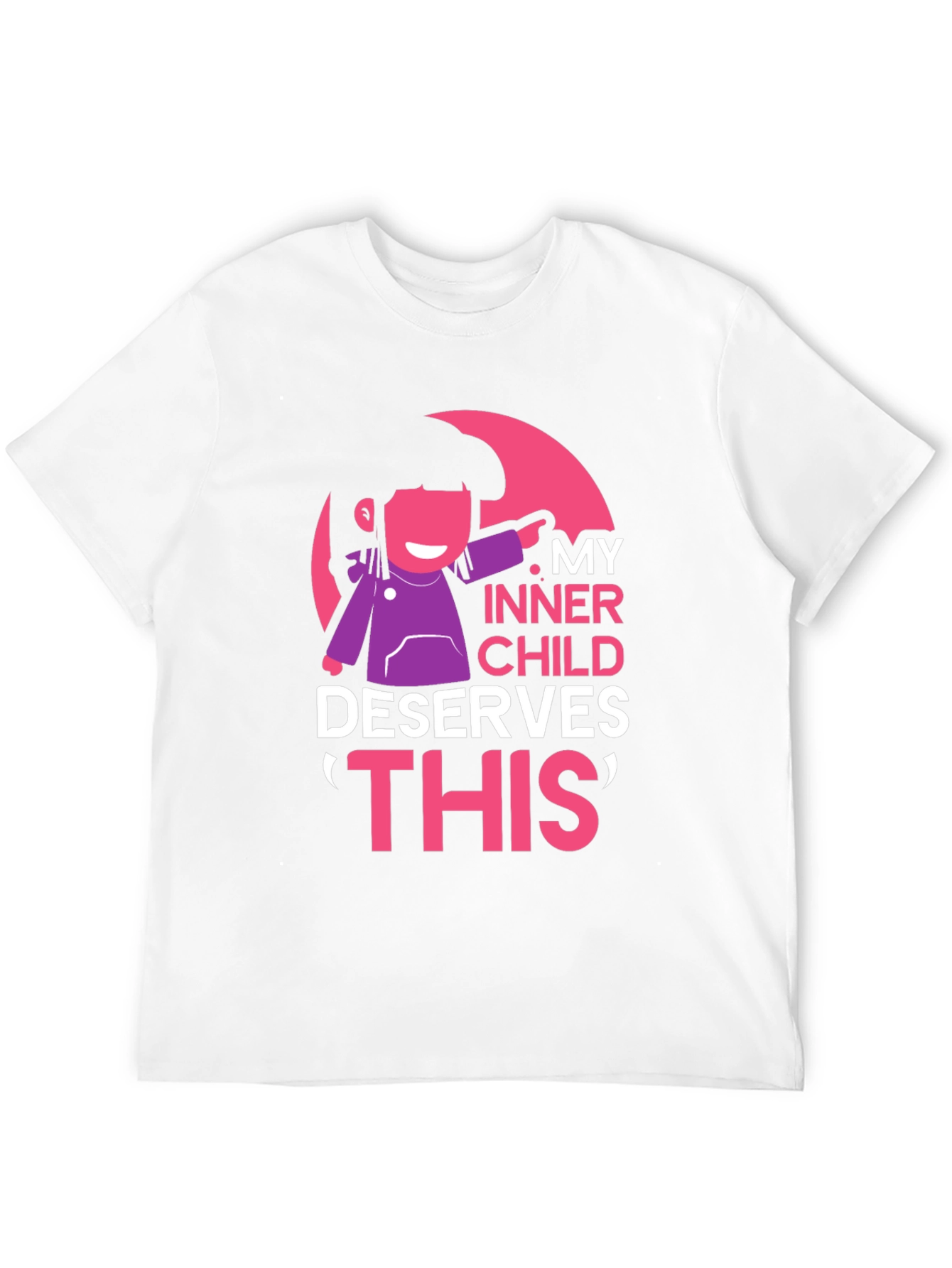 Black My Inner Child Deserves This T-Shirt view 12