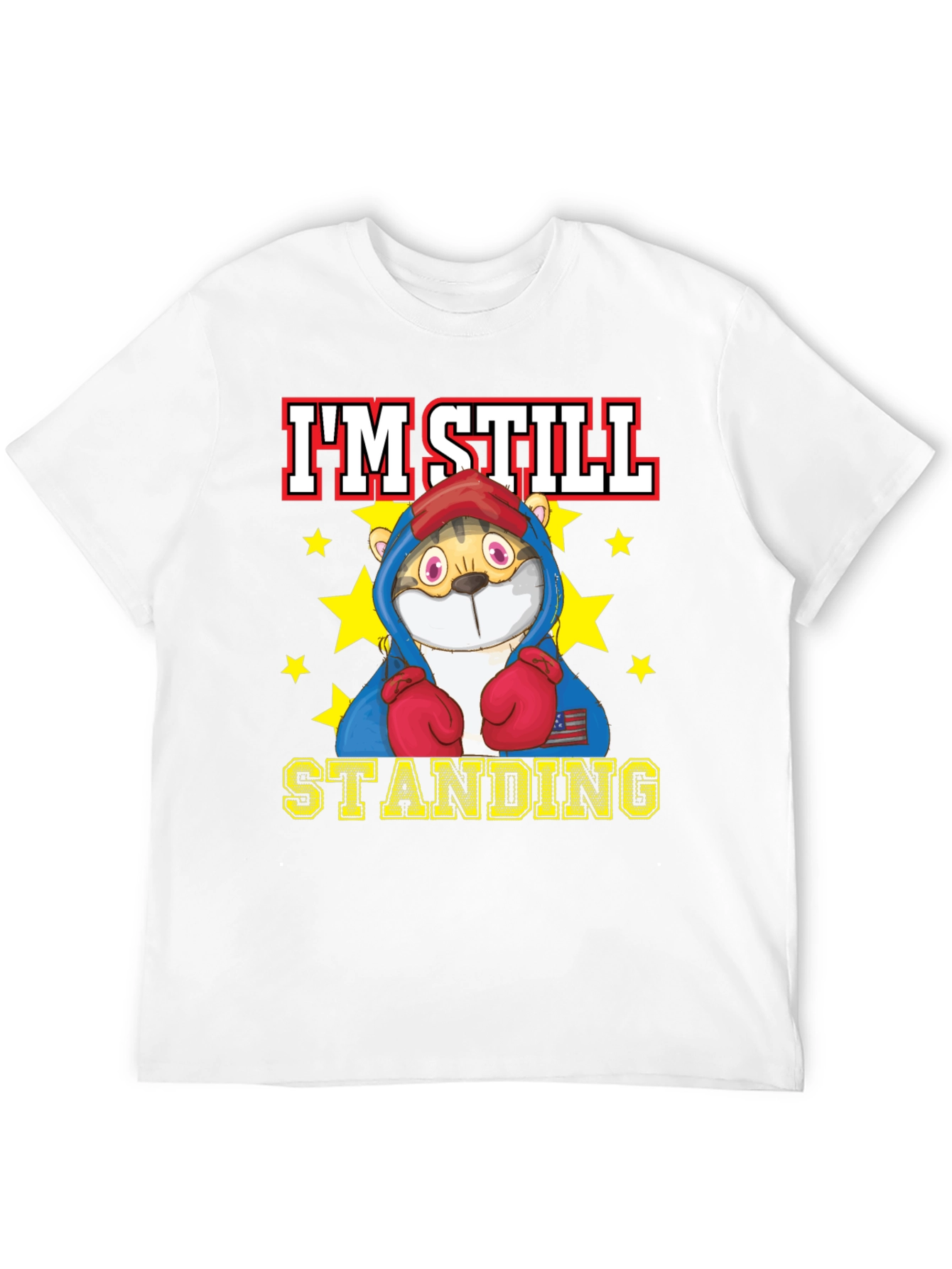 Black I'm Still Standing Graphic T-Shirt view 12