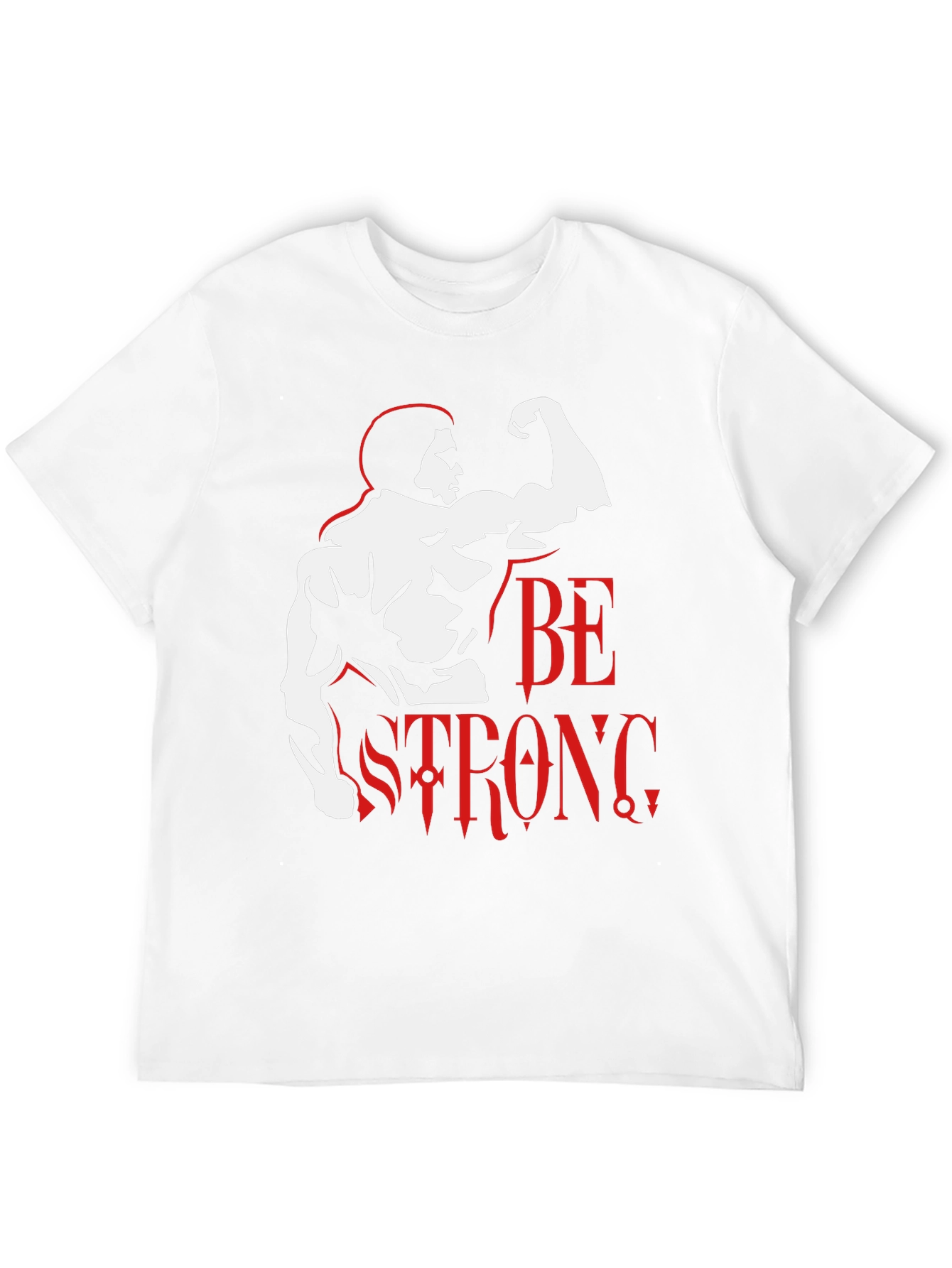 Black Be Strong Graphic T-Shirt - Black view 12