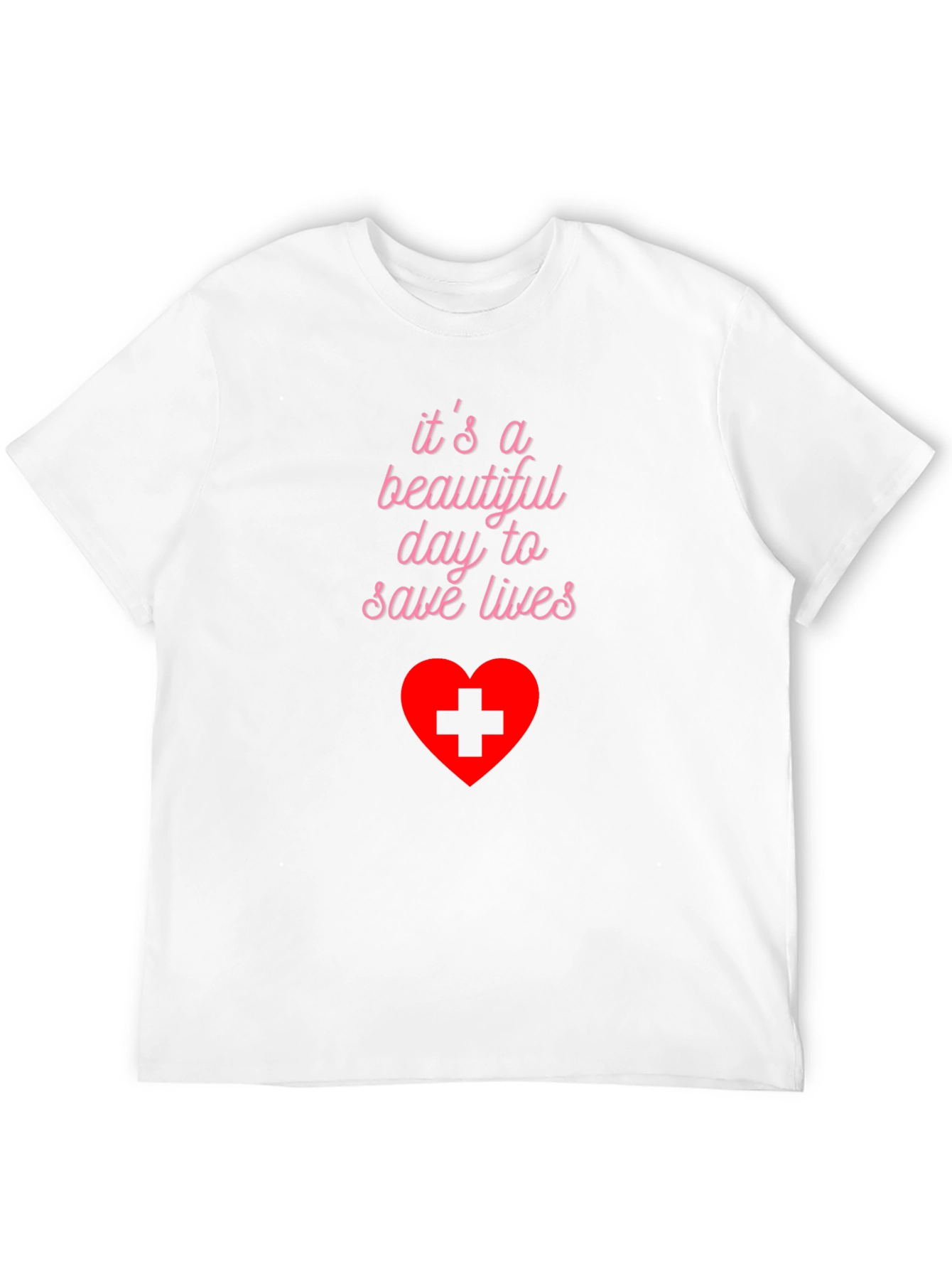 Black Beautiful Day to Save Lives T-Shirt - Medical Hero view 12