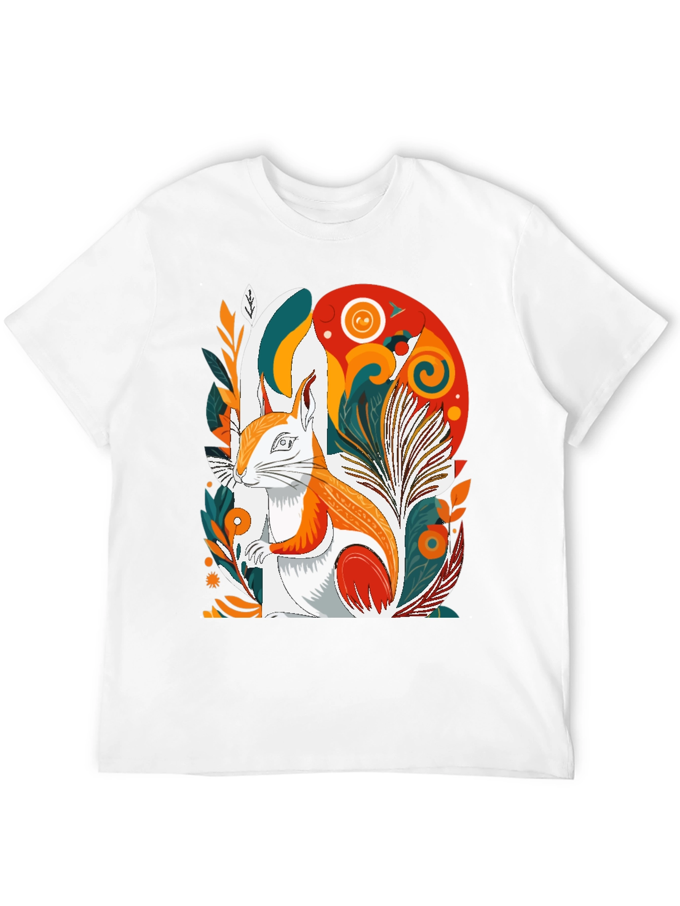 Black Squirrel Graphic Tee - Artistic Design, Modern Style view 12