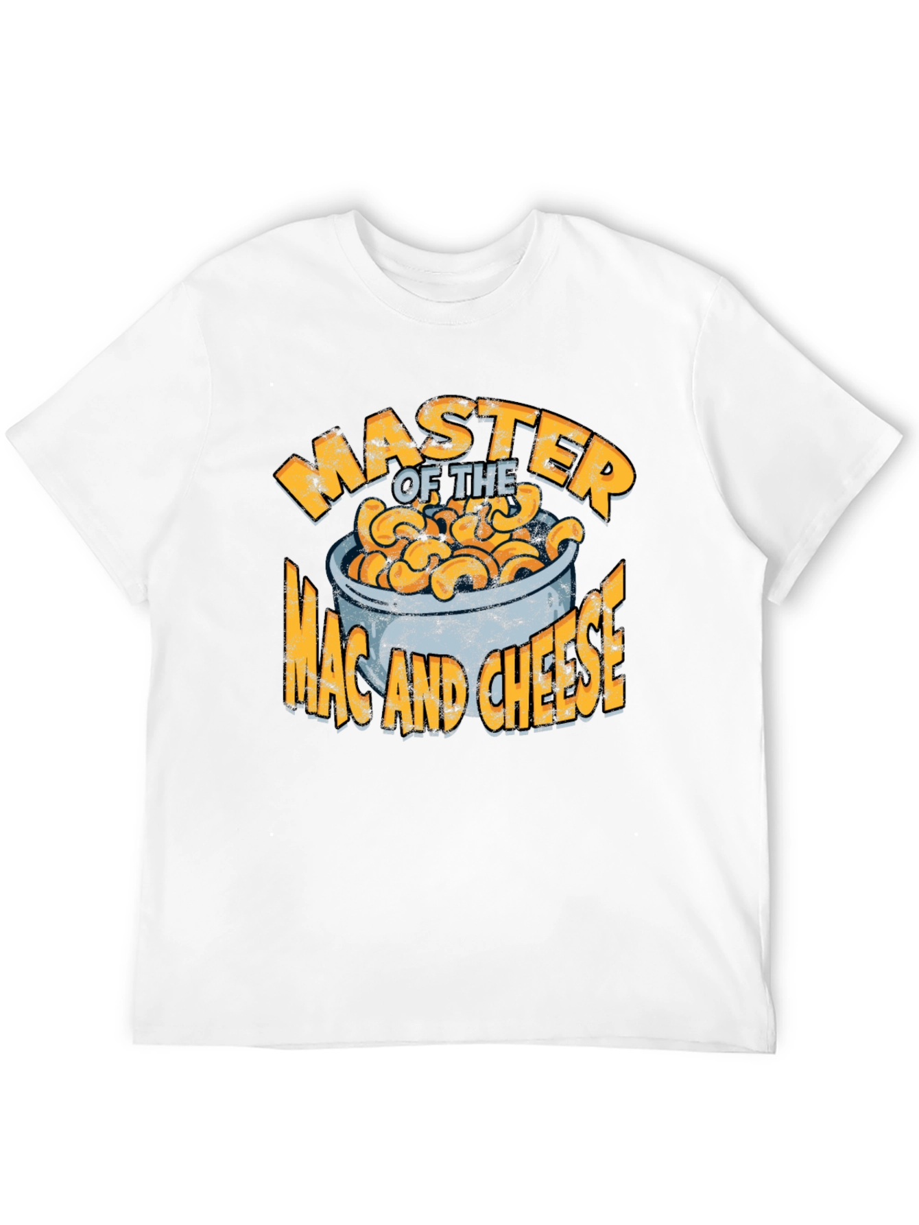 Black Master of the Mac and Cheese T-Shirt Funny Comfort view 12