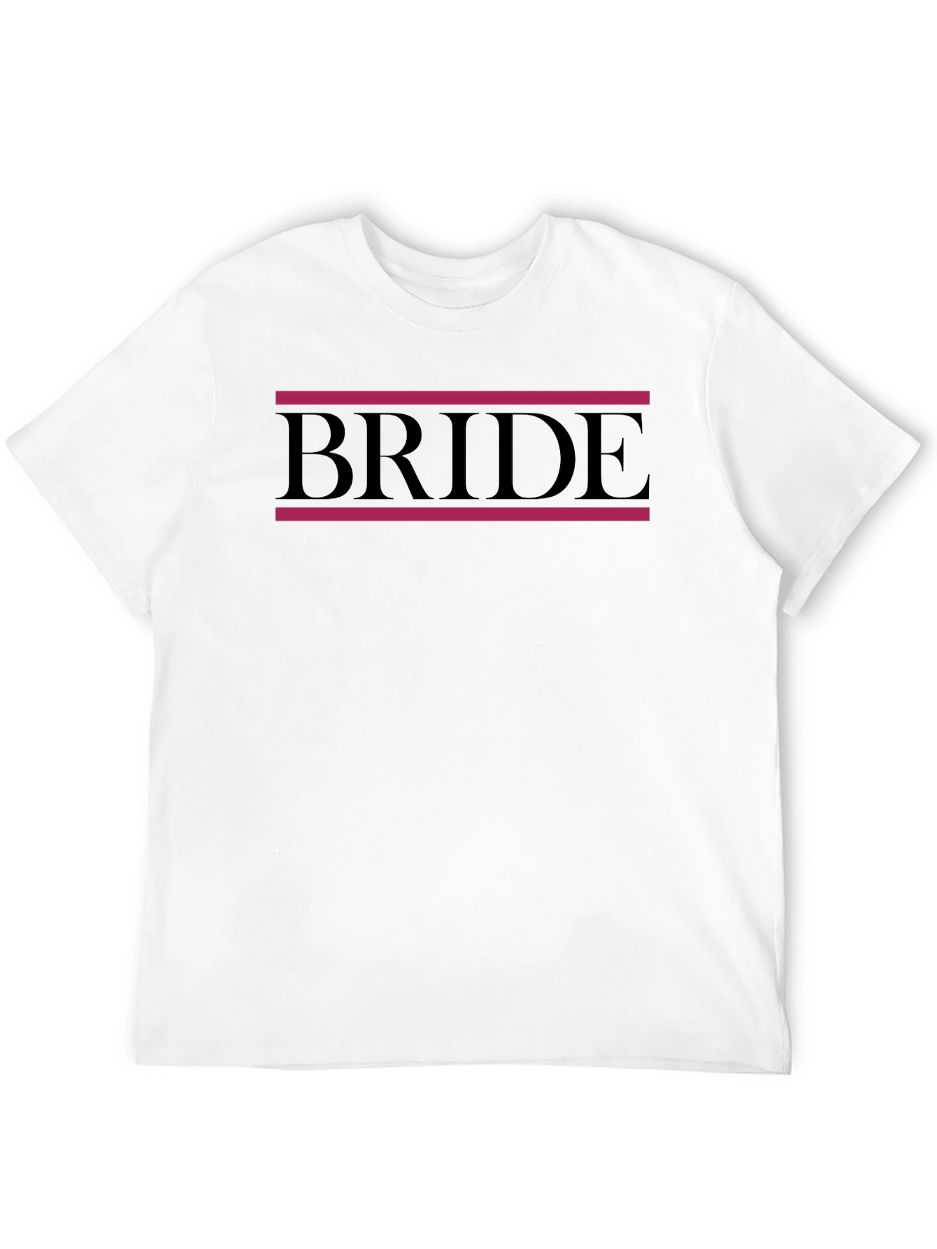Black Bride T-Shirt - Stylish Wedding Apparel view 12