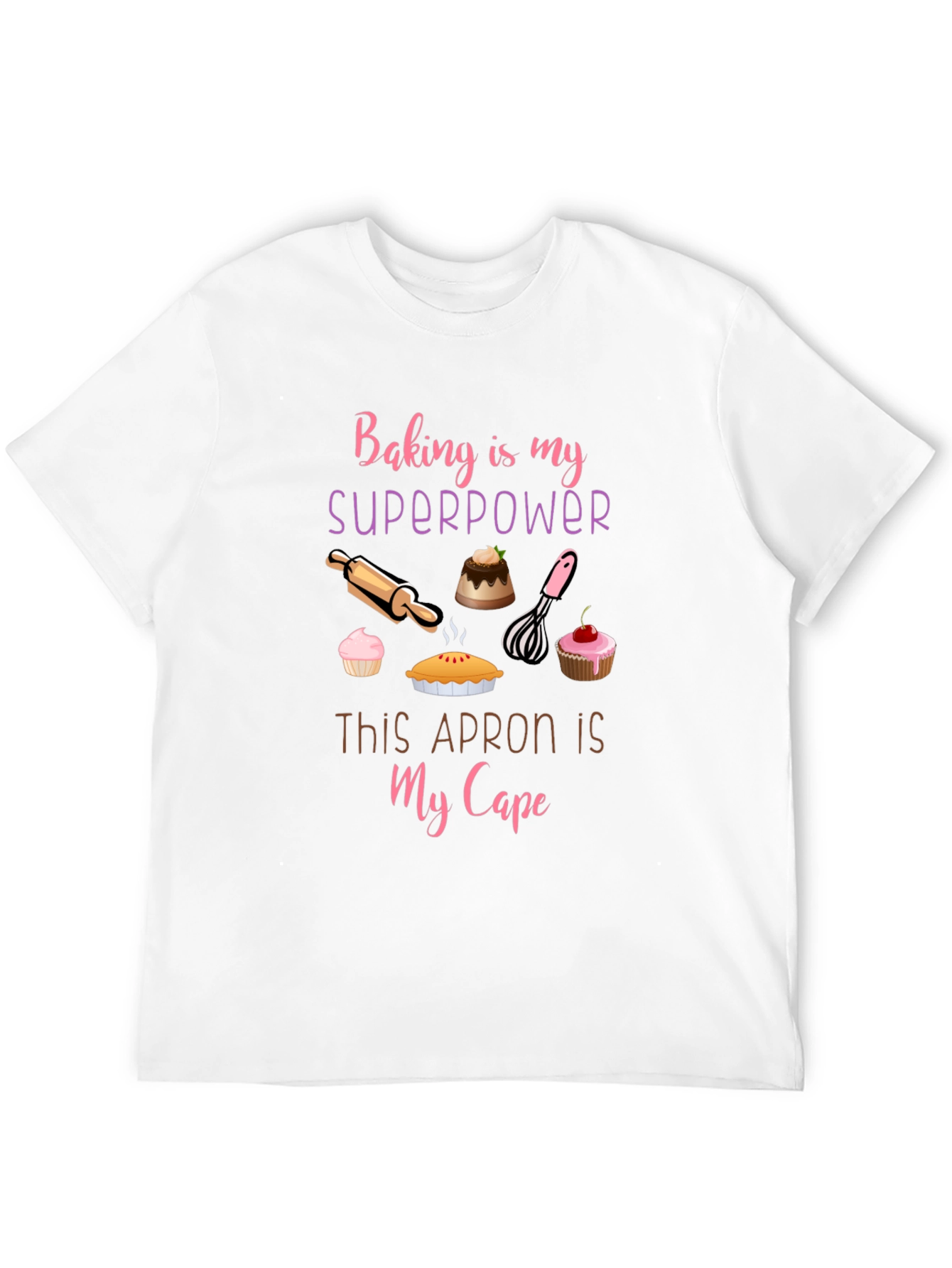 Black Baking Superpower T-Shirt - Baking Lover Gift view 12