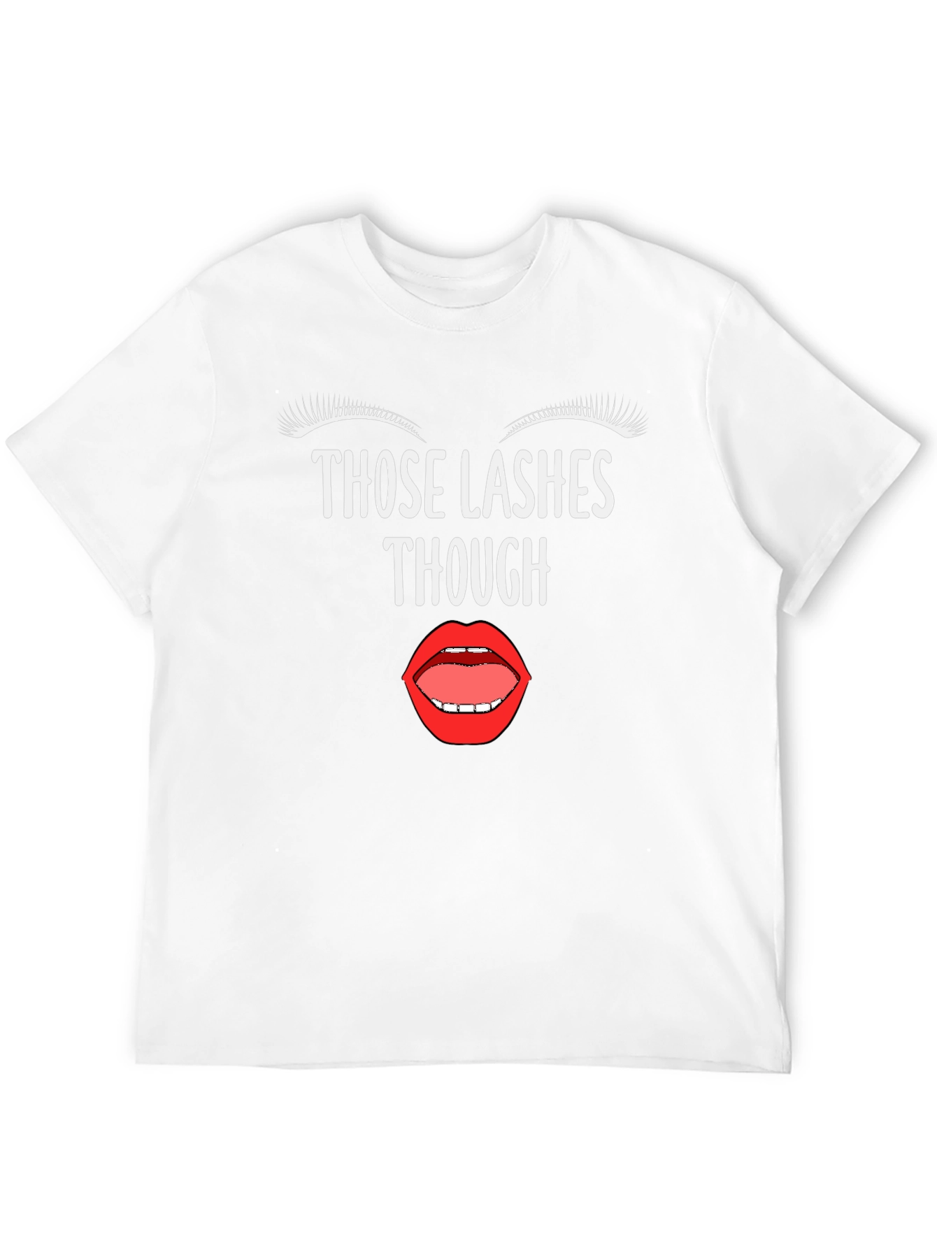 Black Lashes Though Graphic Tee - Unisex Fashion view 12