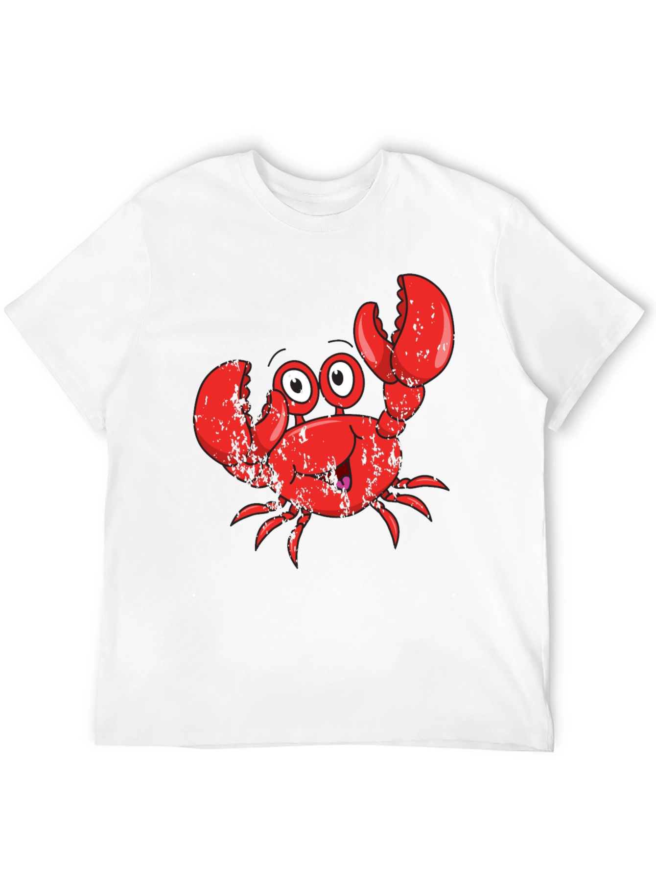 Black Crabby Character Black T-Shirt view 12