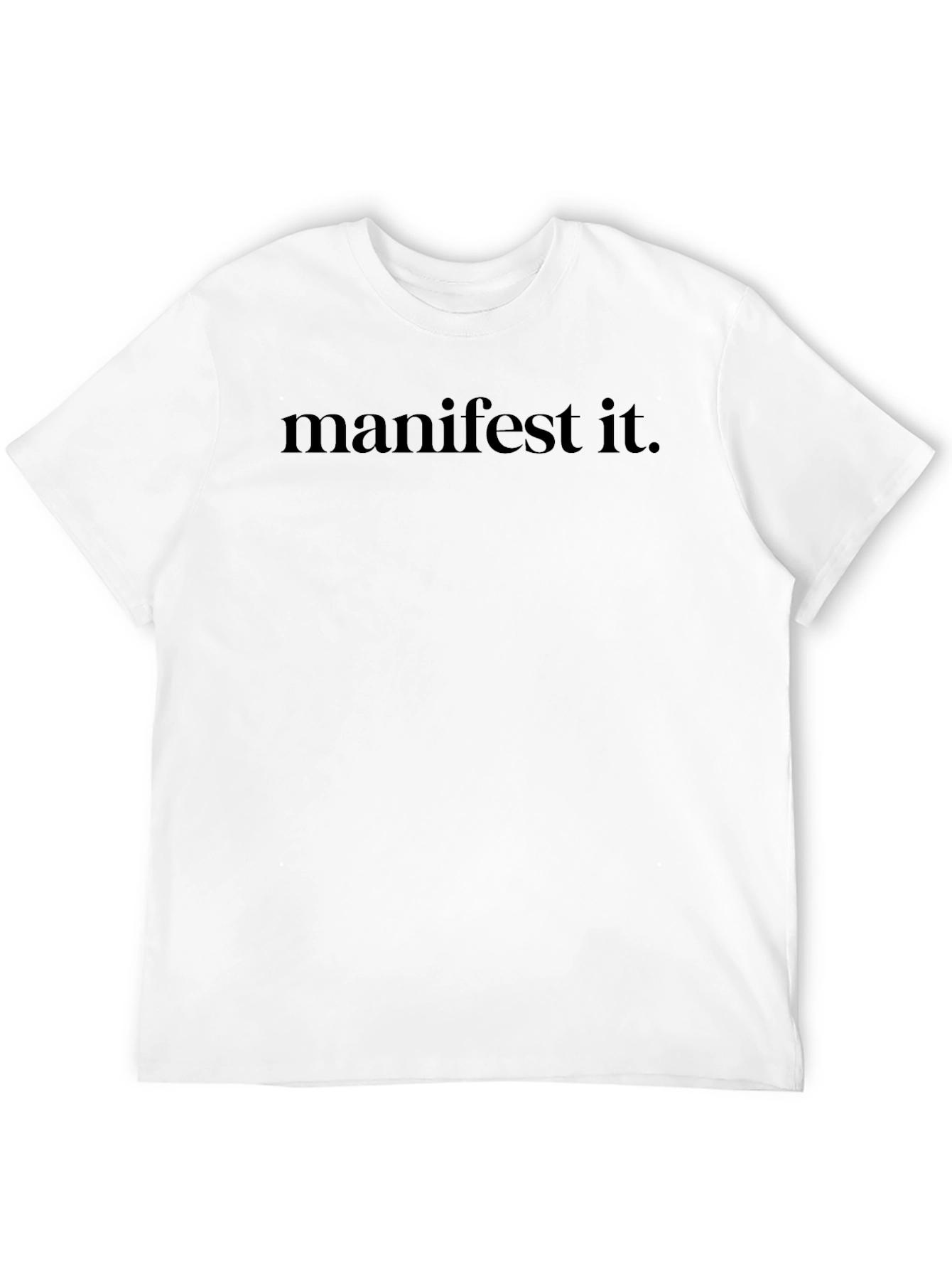 Black Manifest It Black T-Shirt view 12