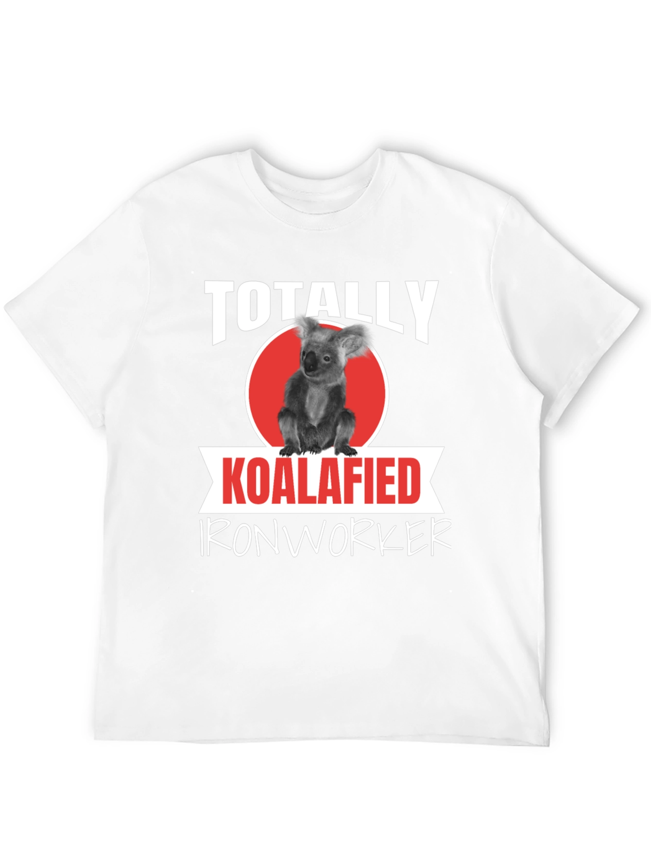 Black Koalafied Ironworker Graphic Tee view 12
