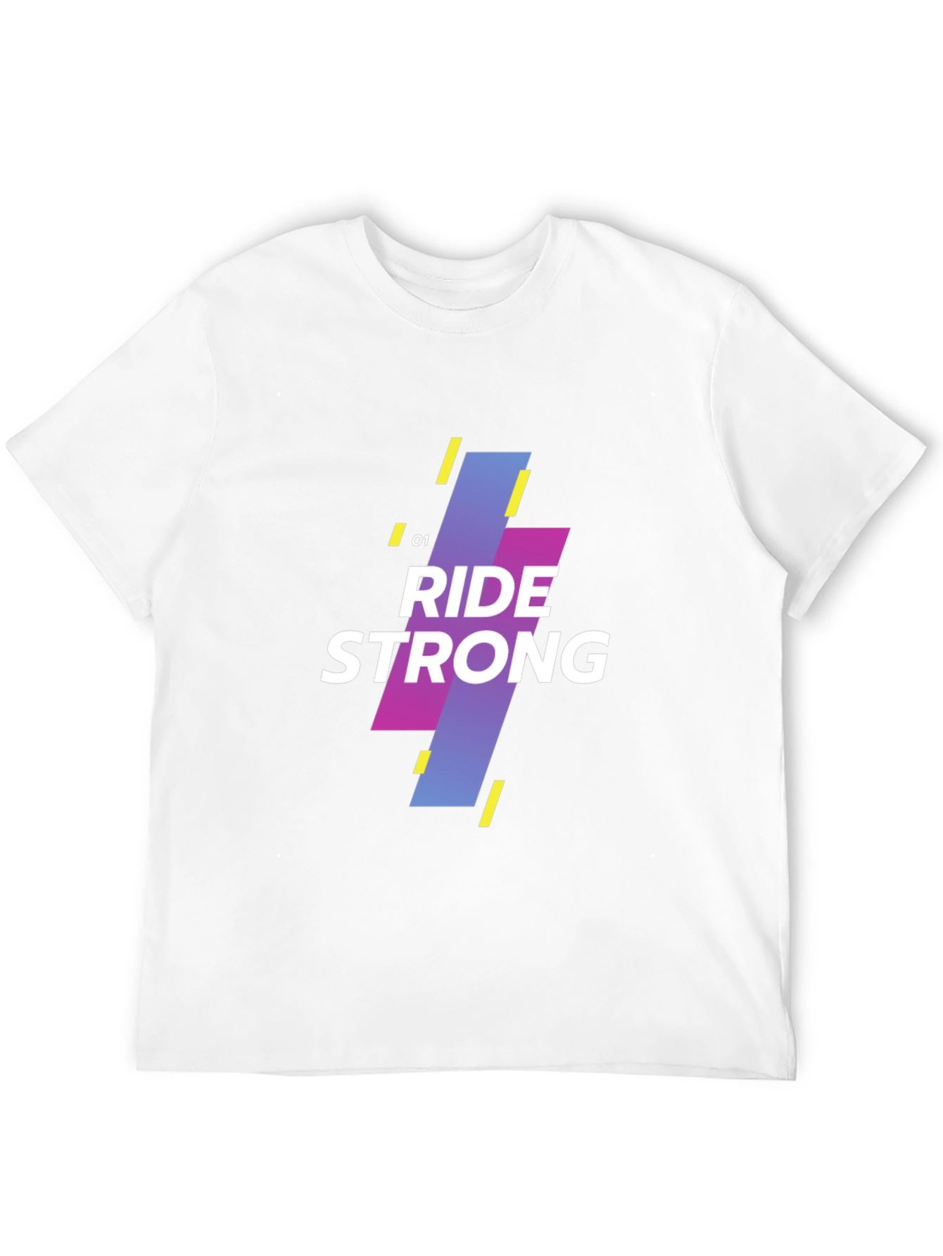 Black Ride Strong Graphic Tee - Modern Design view 12