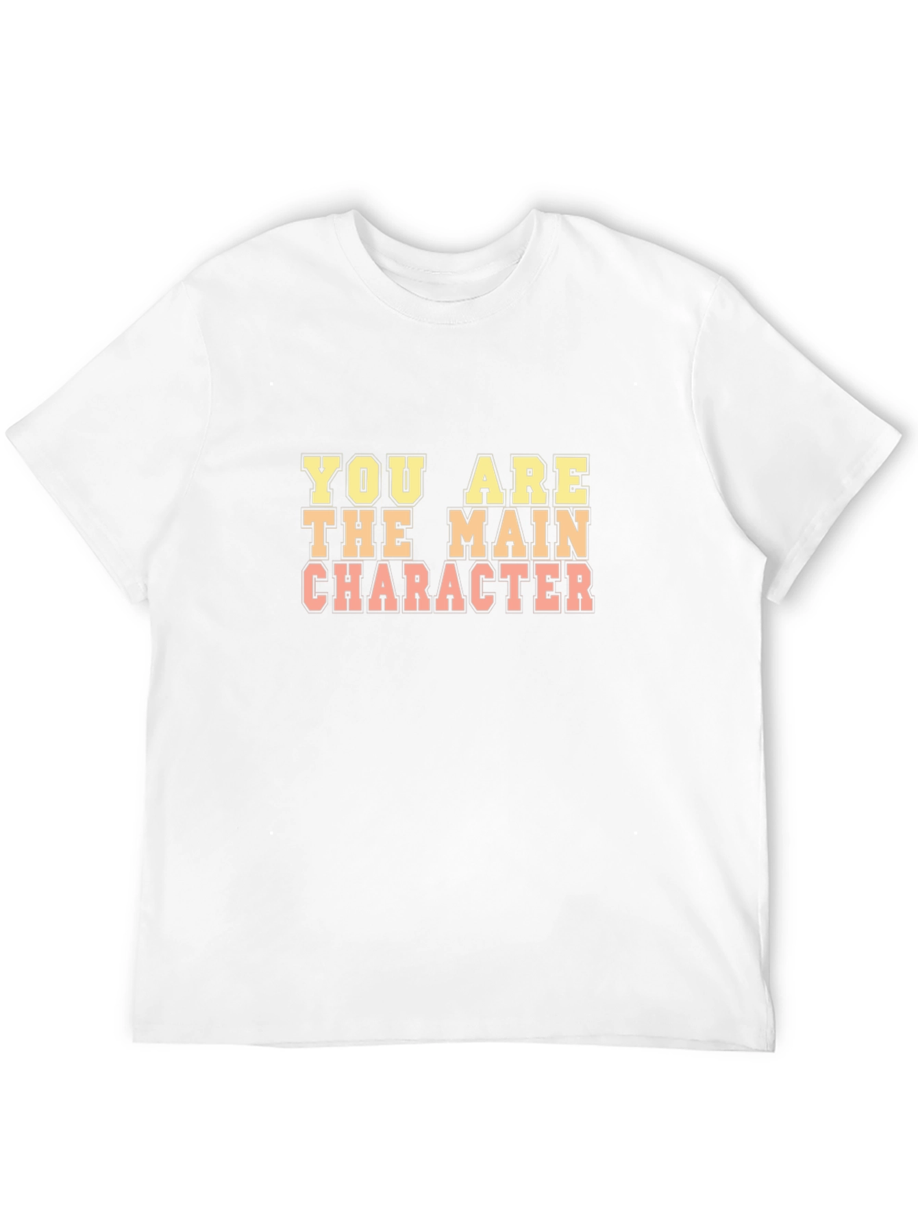 Black You Are The Main Character Graphic T-Shirt view 12