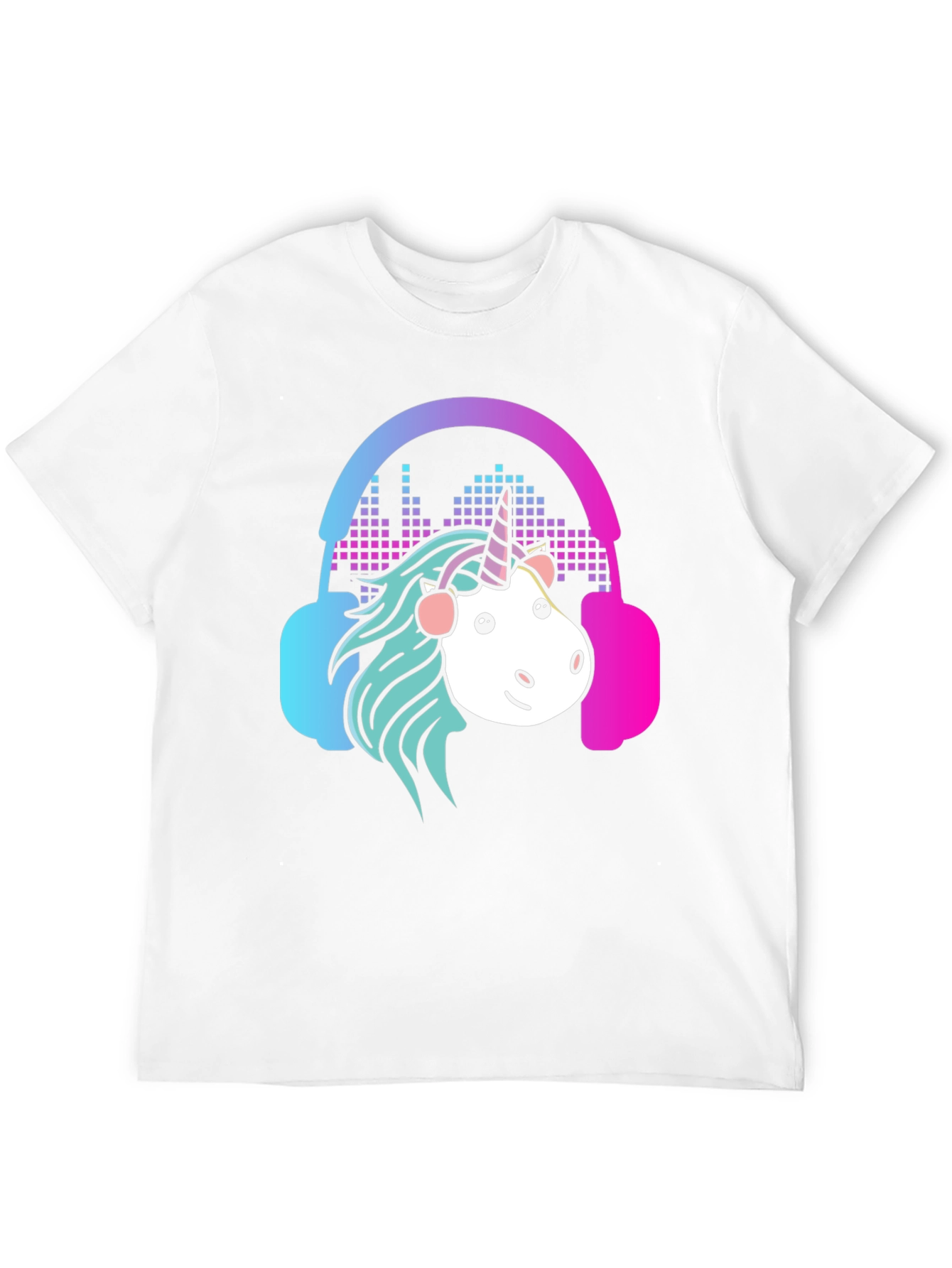 Black Unicorn DJ Graphic Tee - Cool Comfort view 12