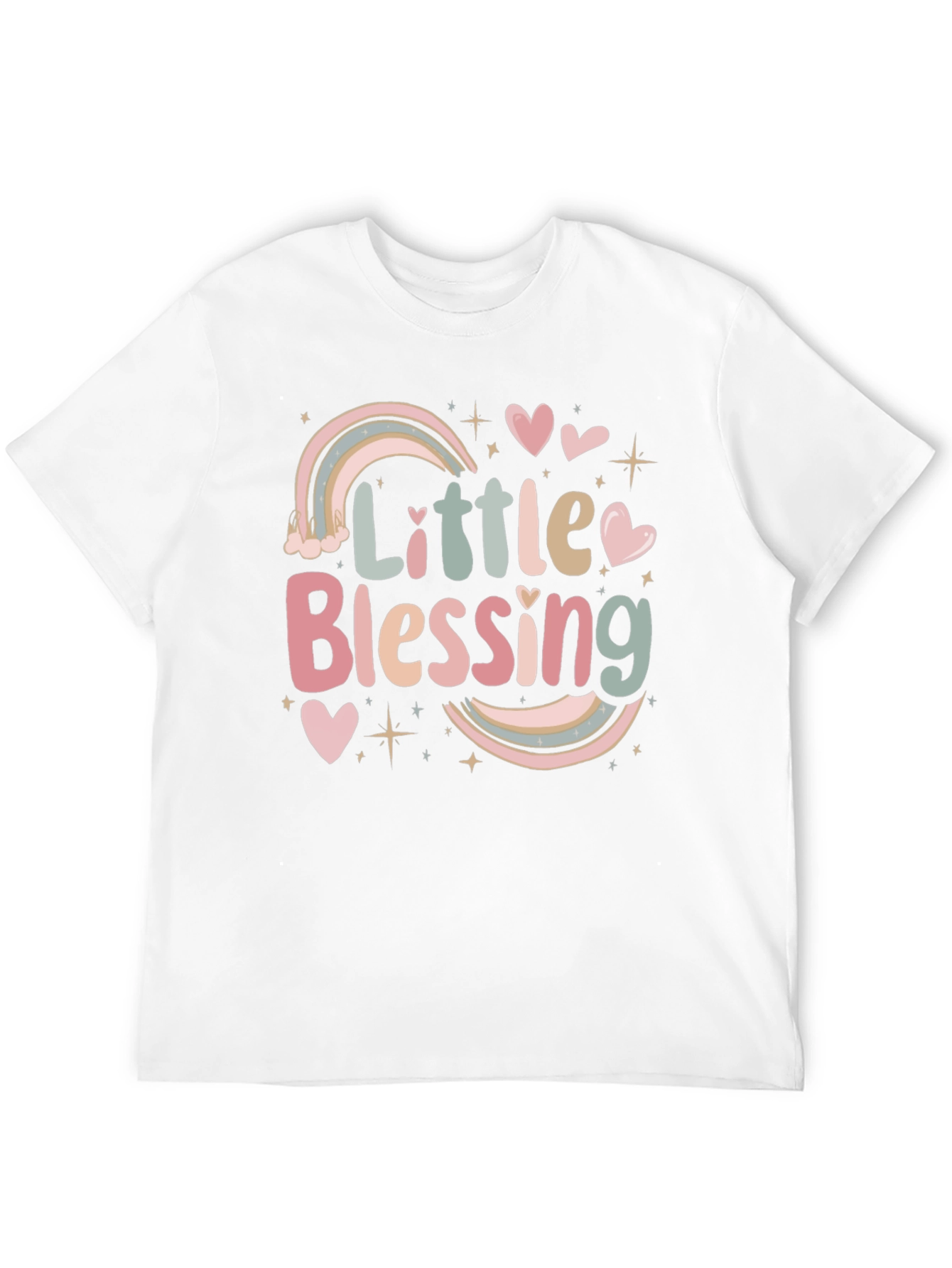 Black Little Blessing Graphic T-Shirt view 12