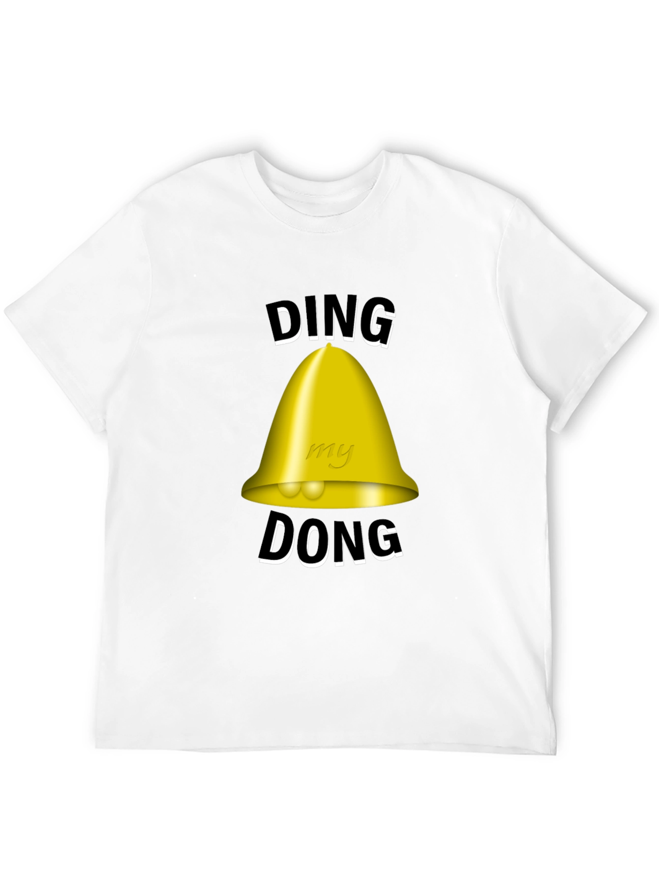 Ding Dong Bell T-Shirt - Novelty Humor Tee - 12