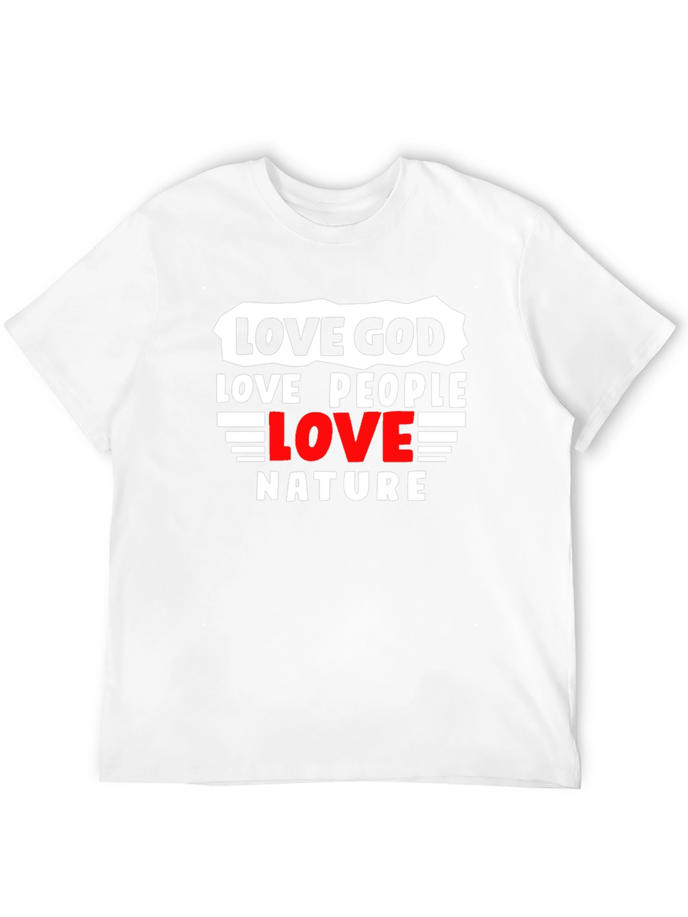 Black Love God, People, Nature Graphic Tee view 12