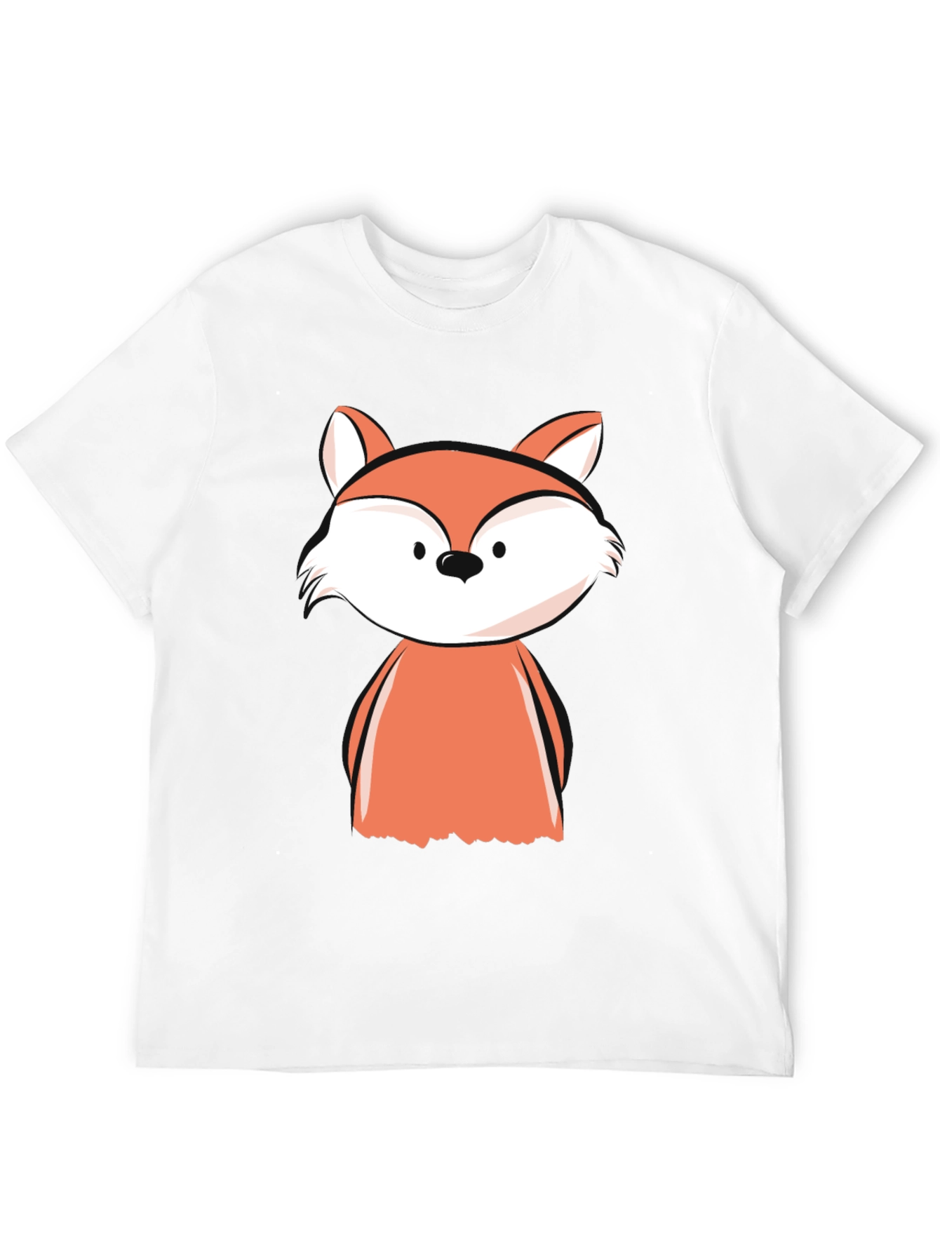 Black Fox Graphic Tee - Men's Black T-Shirt view 12