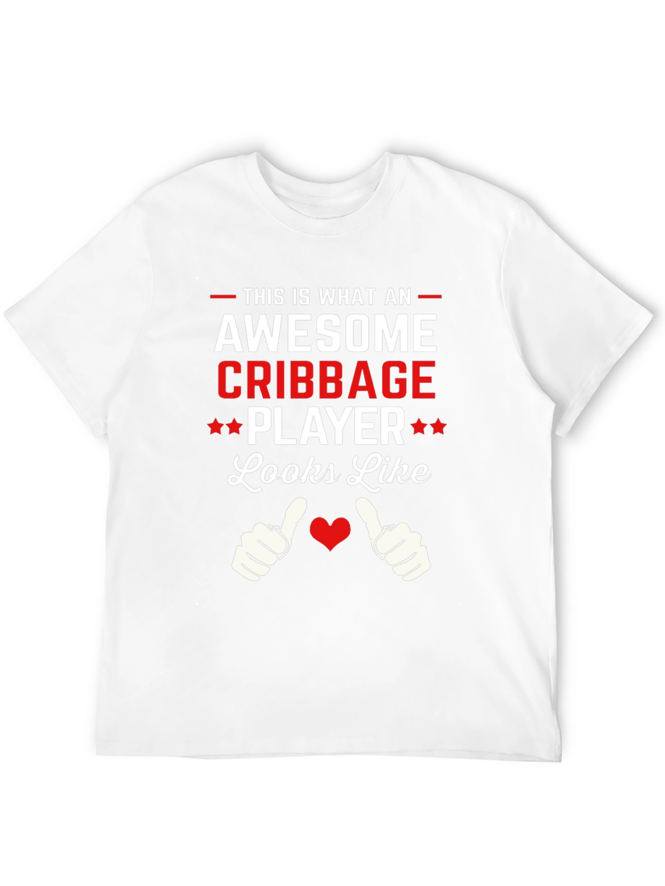 Black Awesome Cribbage Player T-Shirt view 12