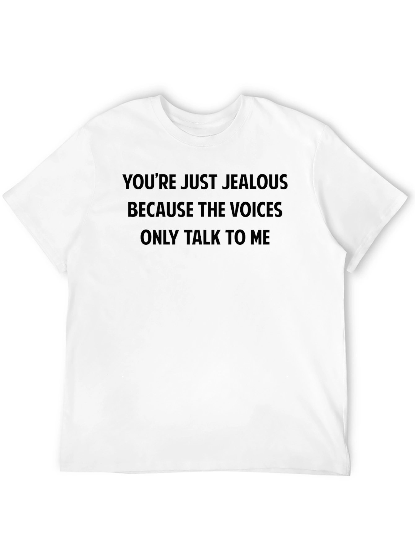 Black Jealous Voices Black T-Shirt view 12