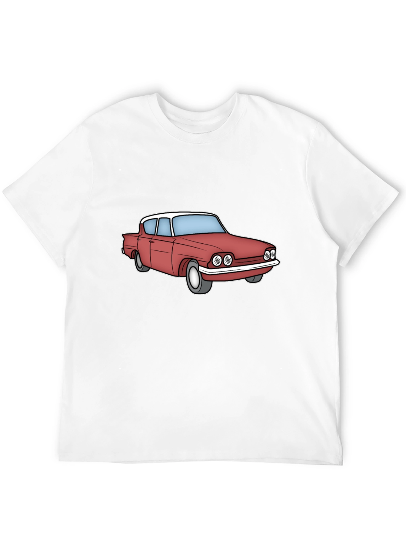 Black Classic Car Graphic Tee - Black view 12