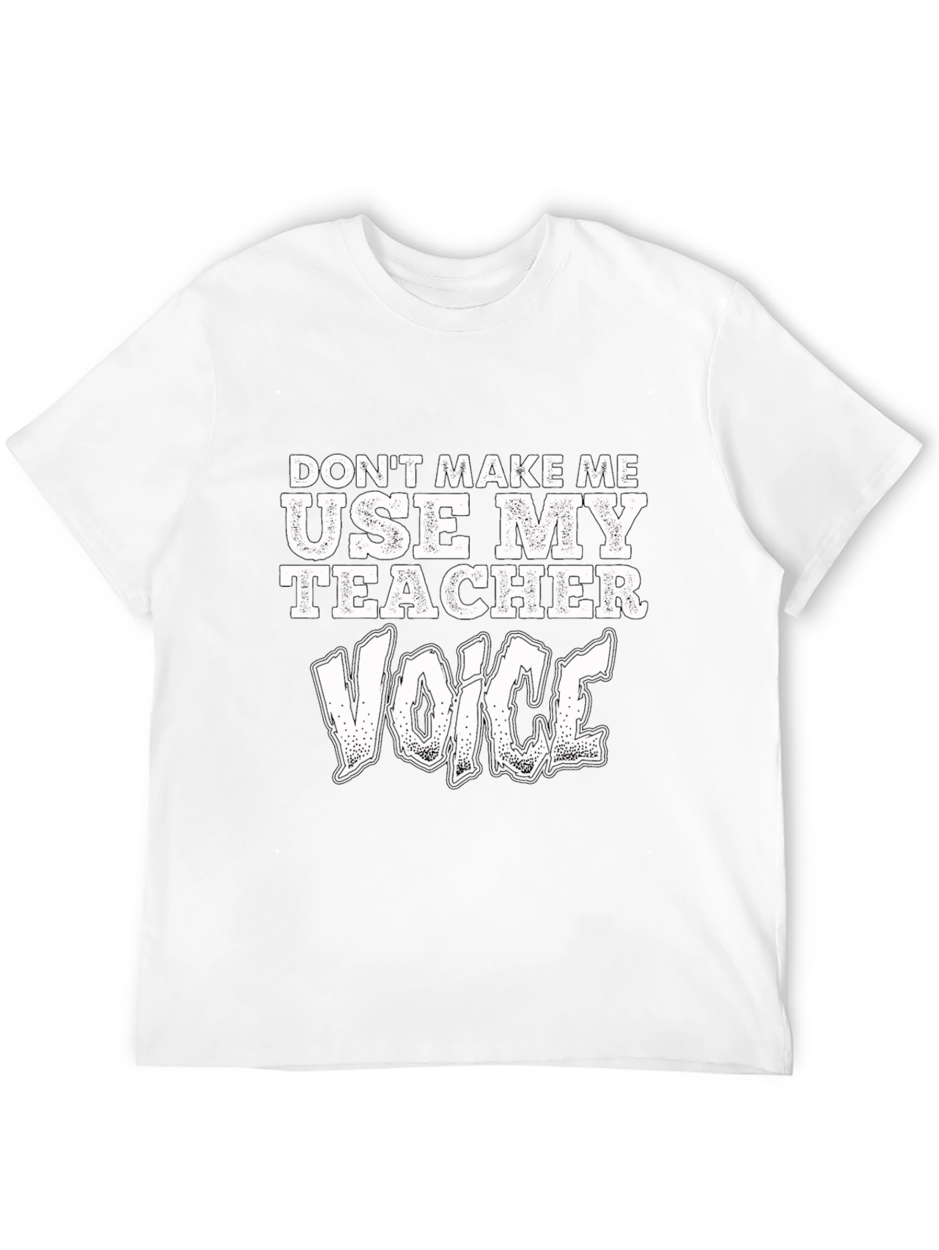 Black Teacher Voice T-Shirt view 12