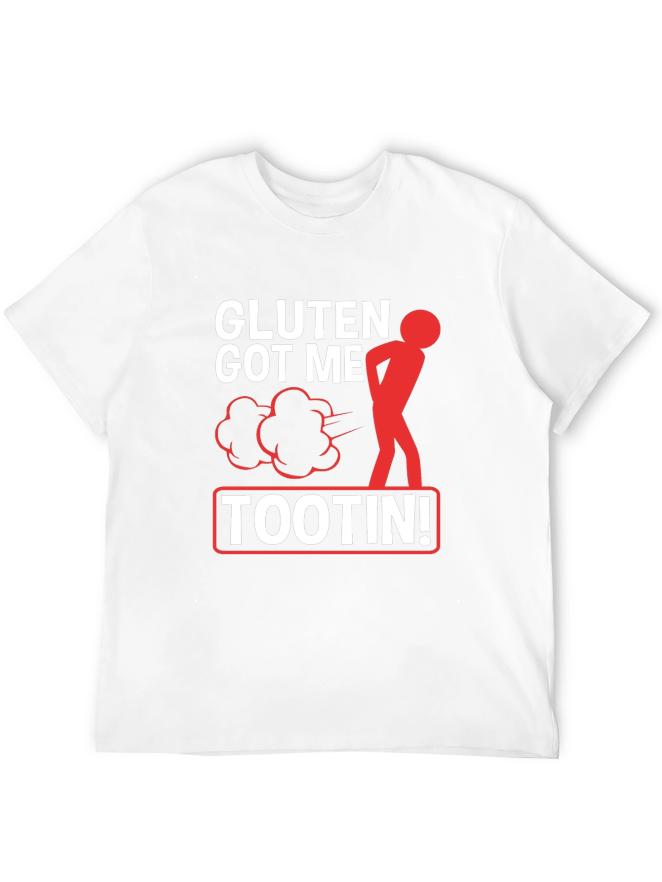 Gluten Got Me Tootin' Graphic T-Shirt - 12