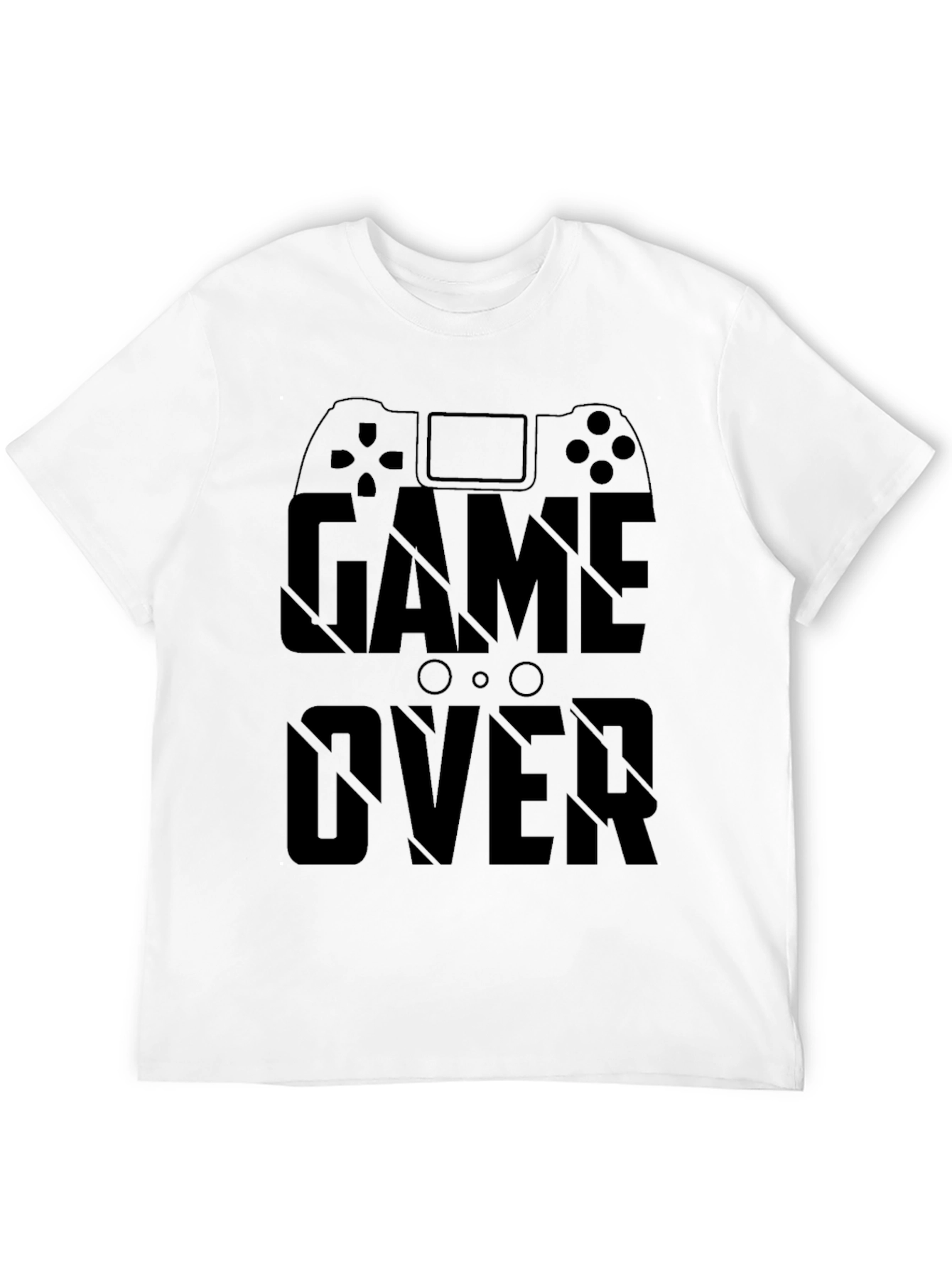 Black Game Over T-Shirt - Gamer Style view 12