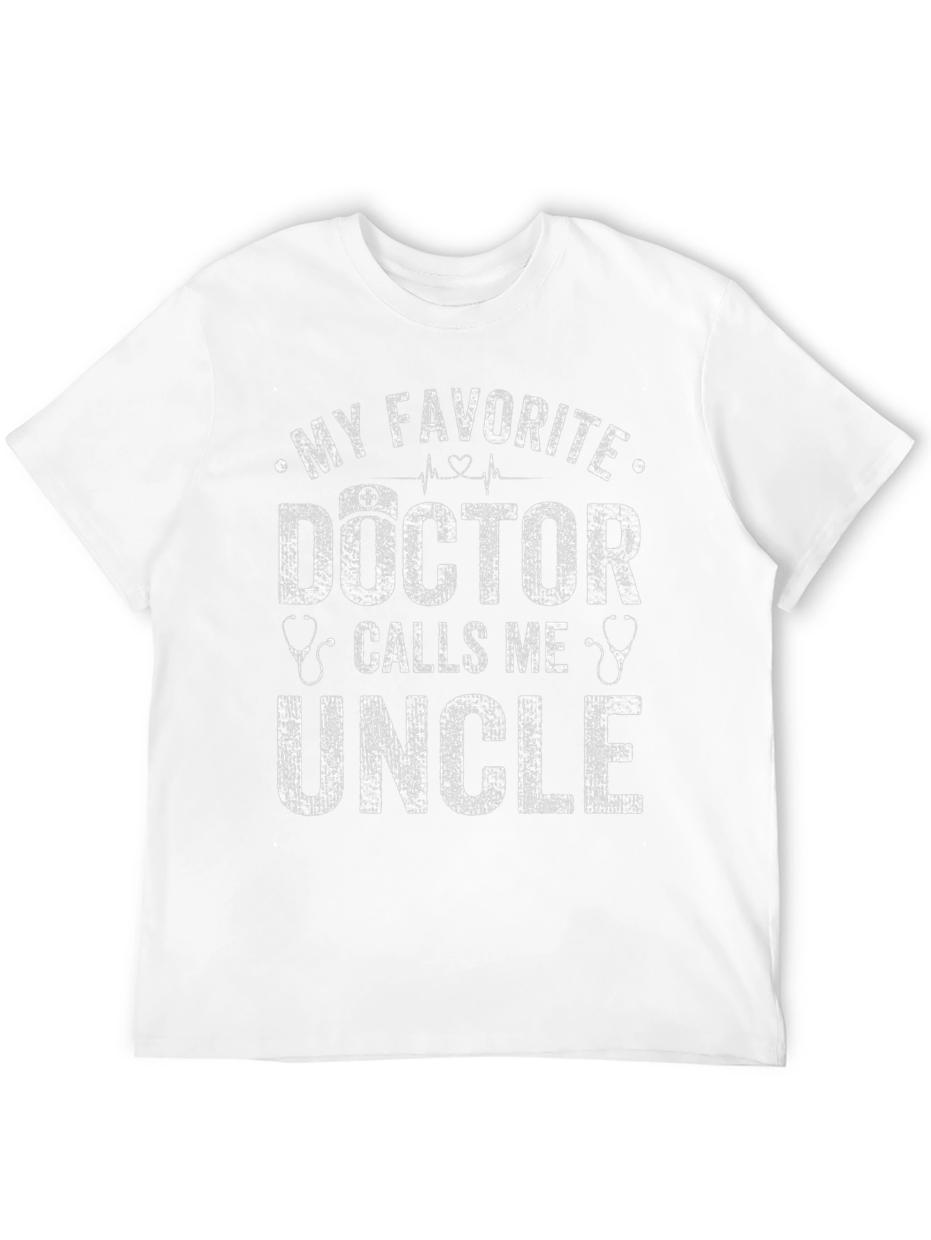 Black My Favorite Doctor Calls Me Uncle T-Shirt view 12