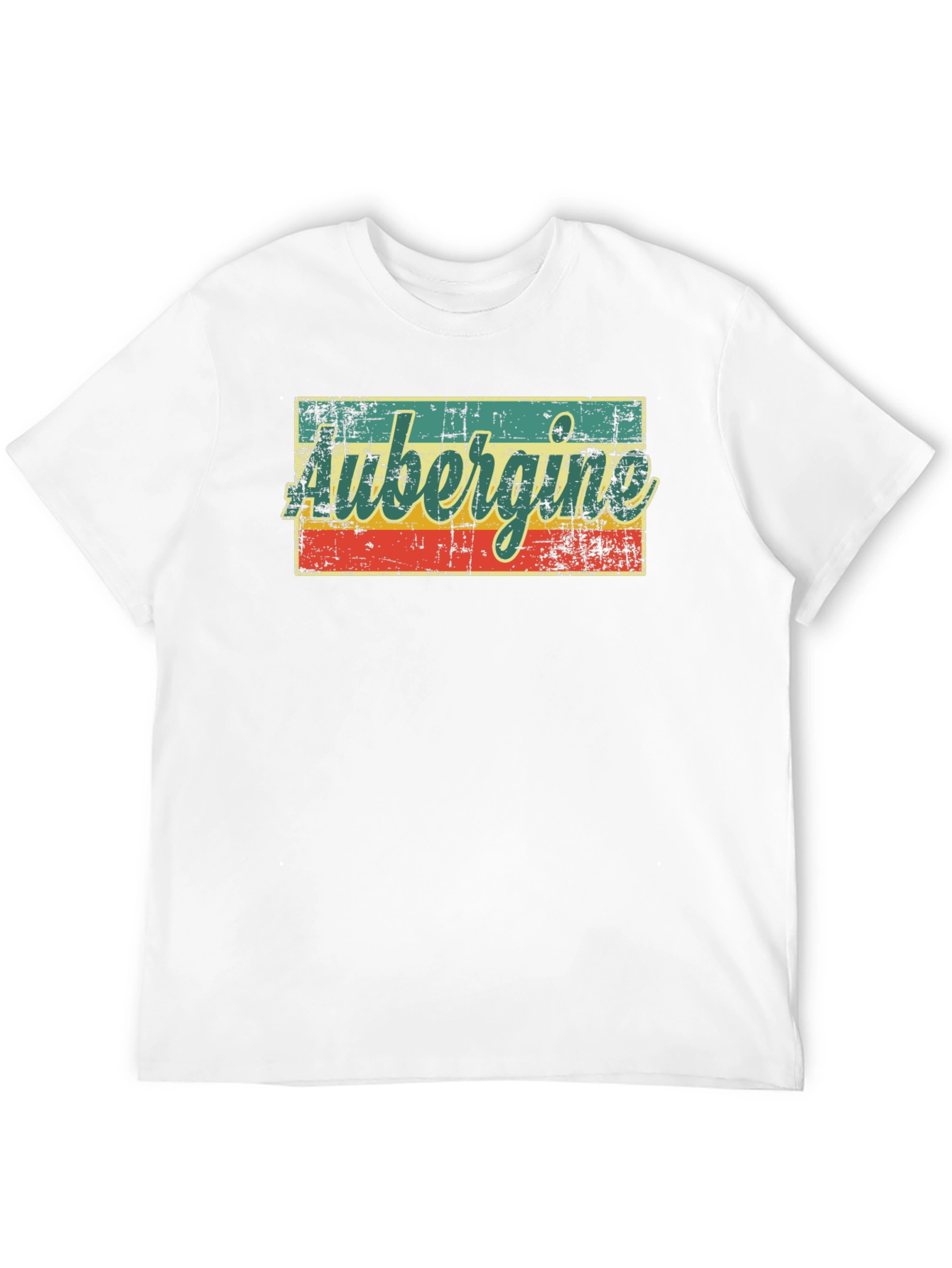 Black Vintage Aubergine T-Shirt - Retro Style Graphic Tee view 12