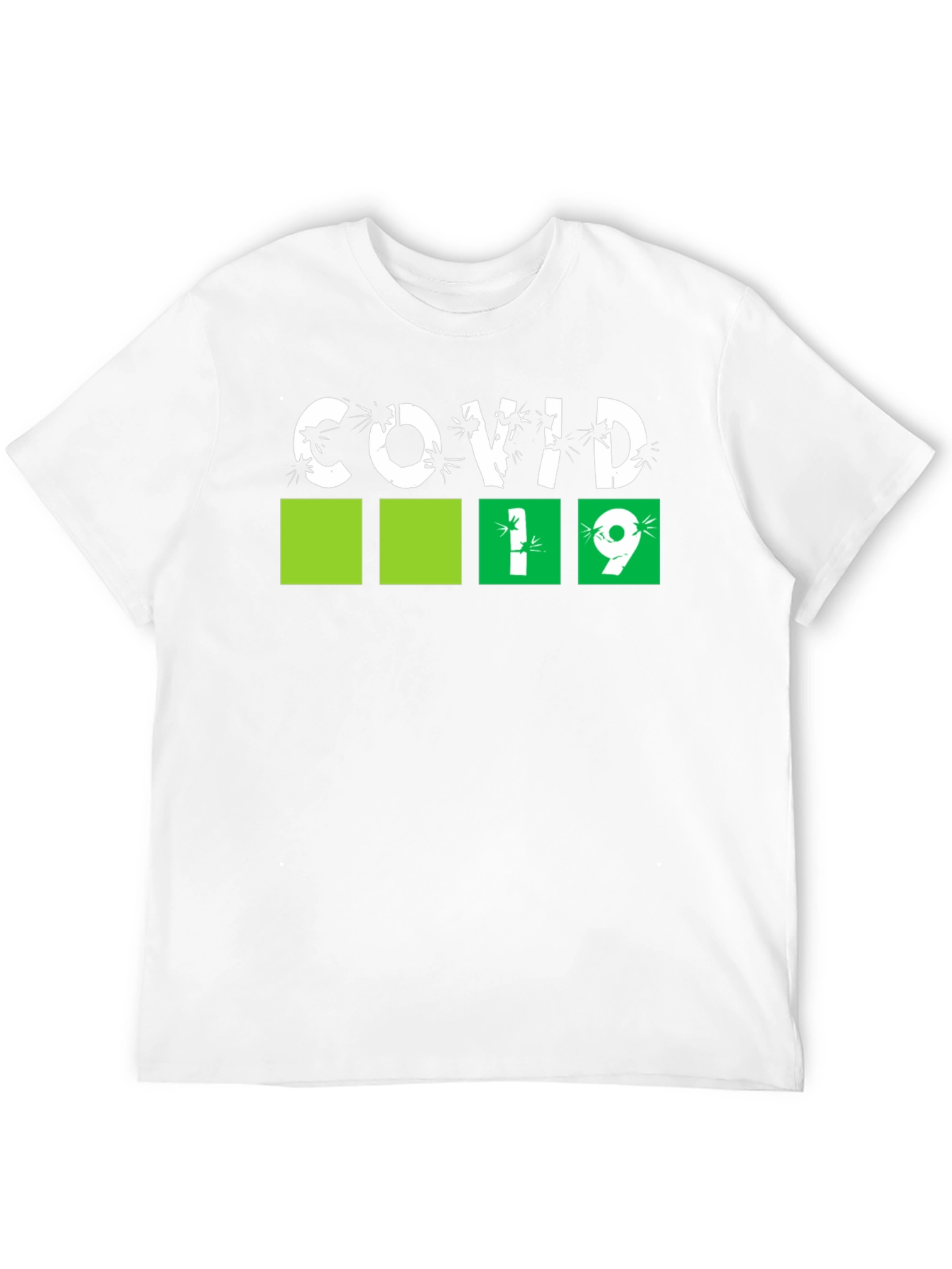 Black COVID-19 Graphic Tee - Black view 12