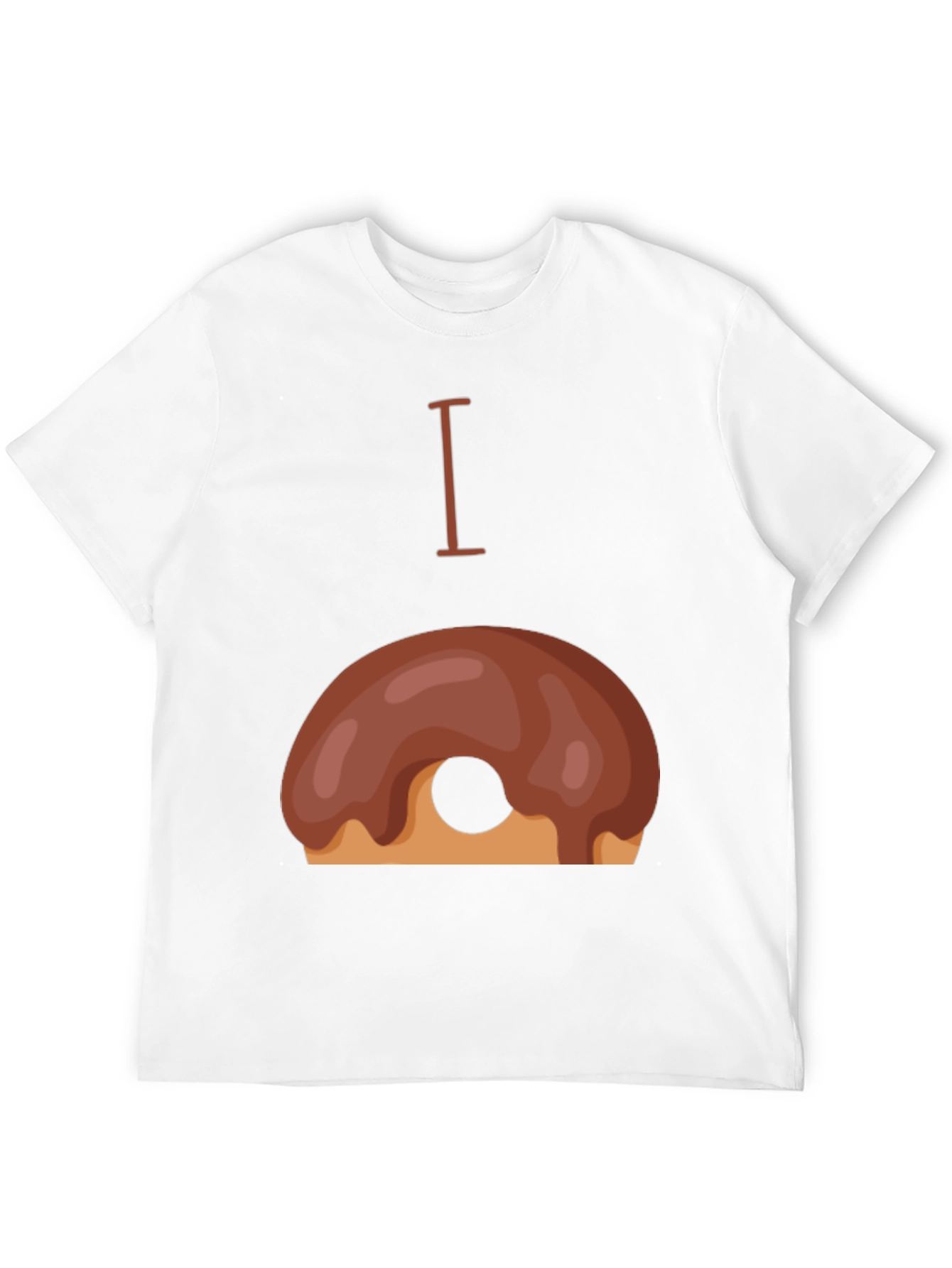 Black I Doughnut T-Shirt view 12