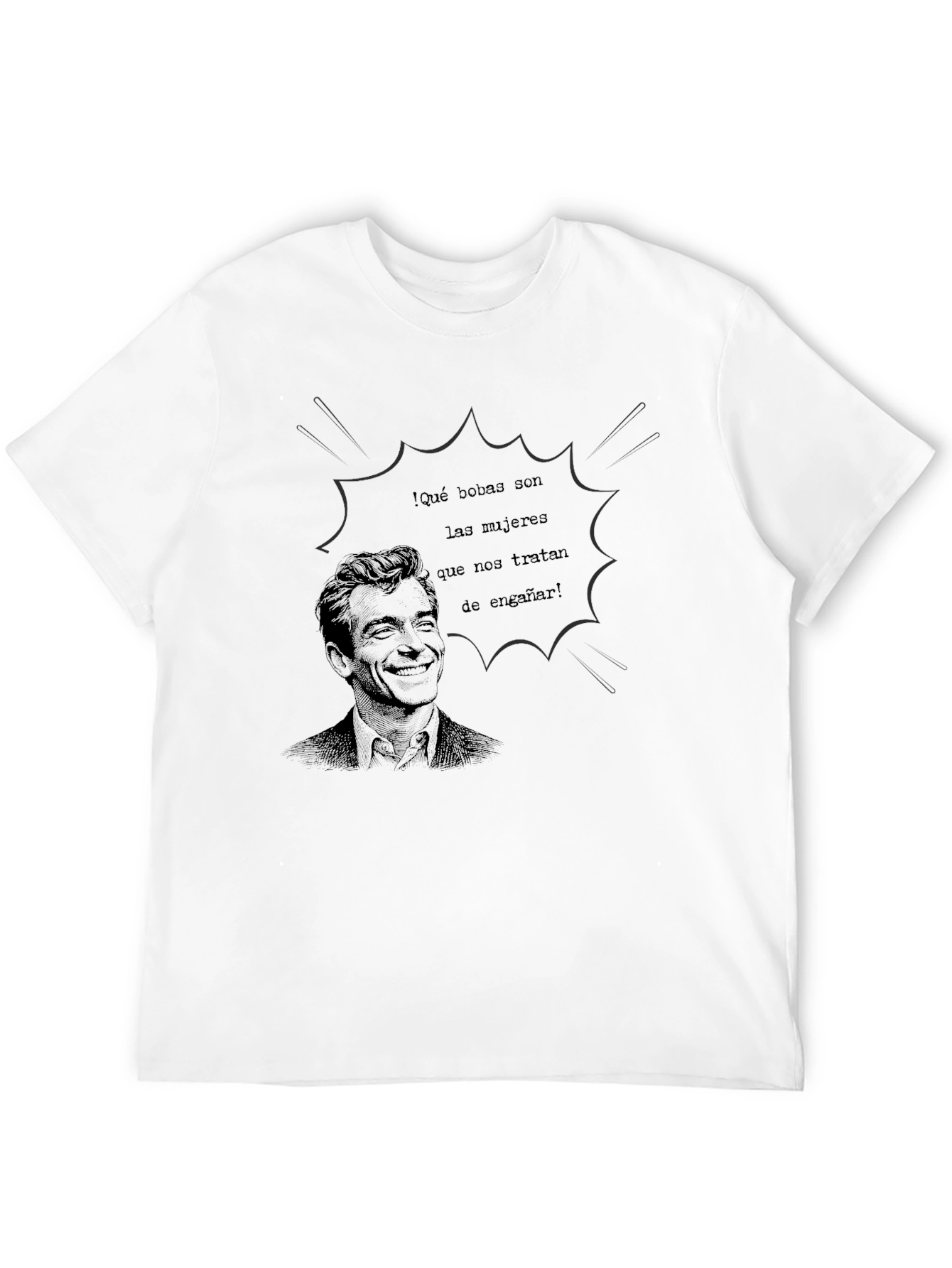 Black Men's Black Graphic T-Shirt view 12