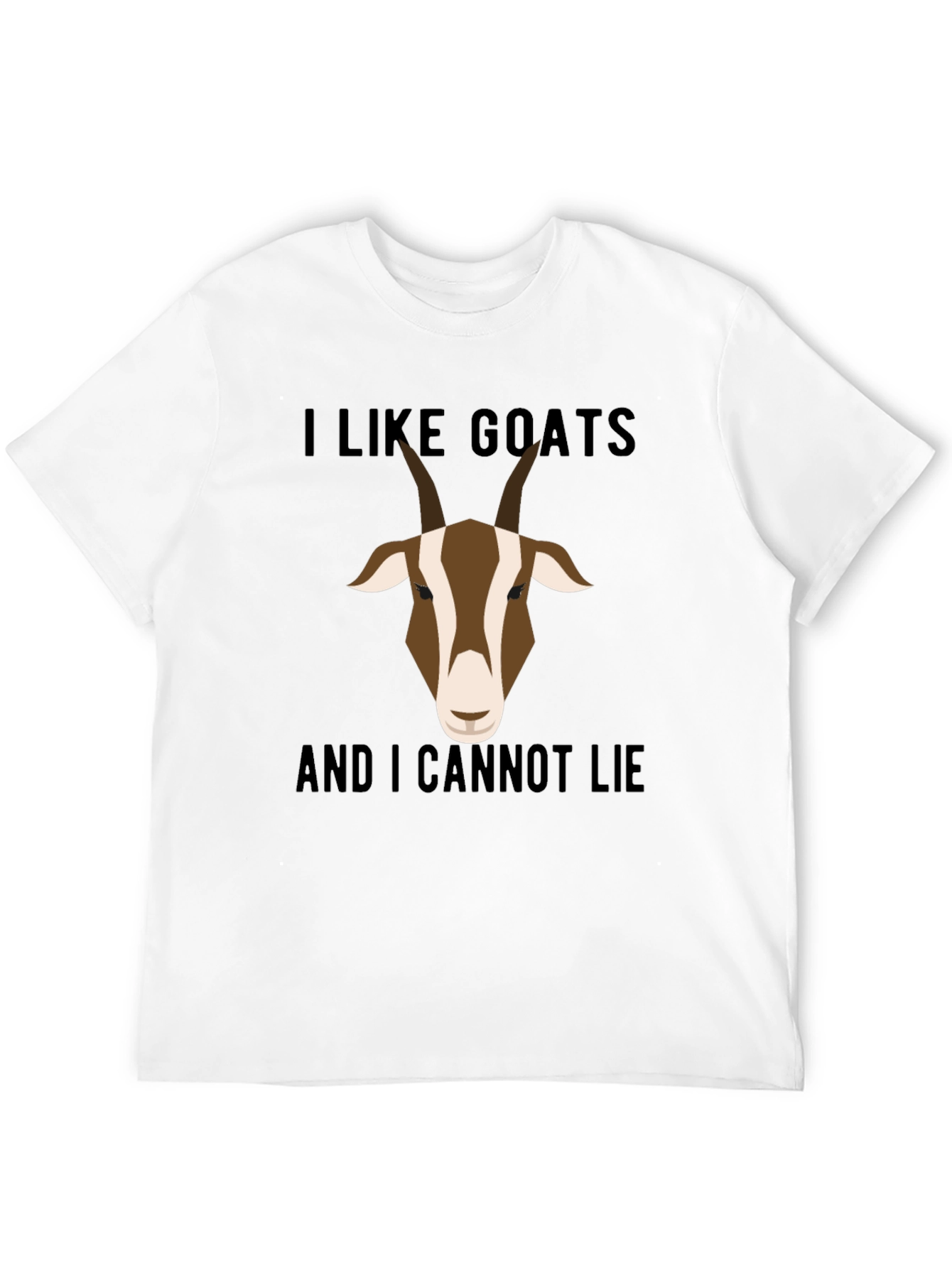 Black I Like Goats T-Shirt - Funny Goat Lover Tee view 12