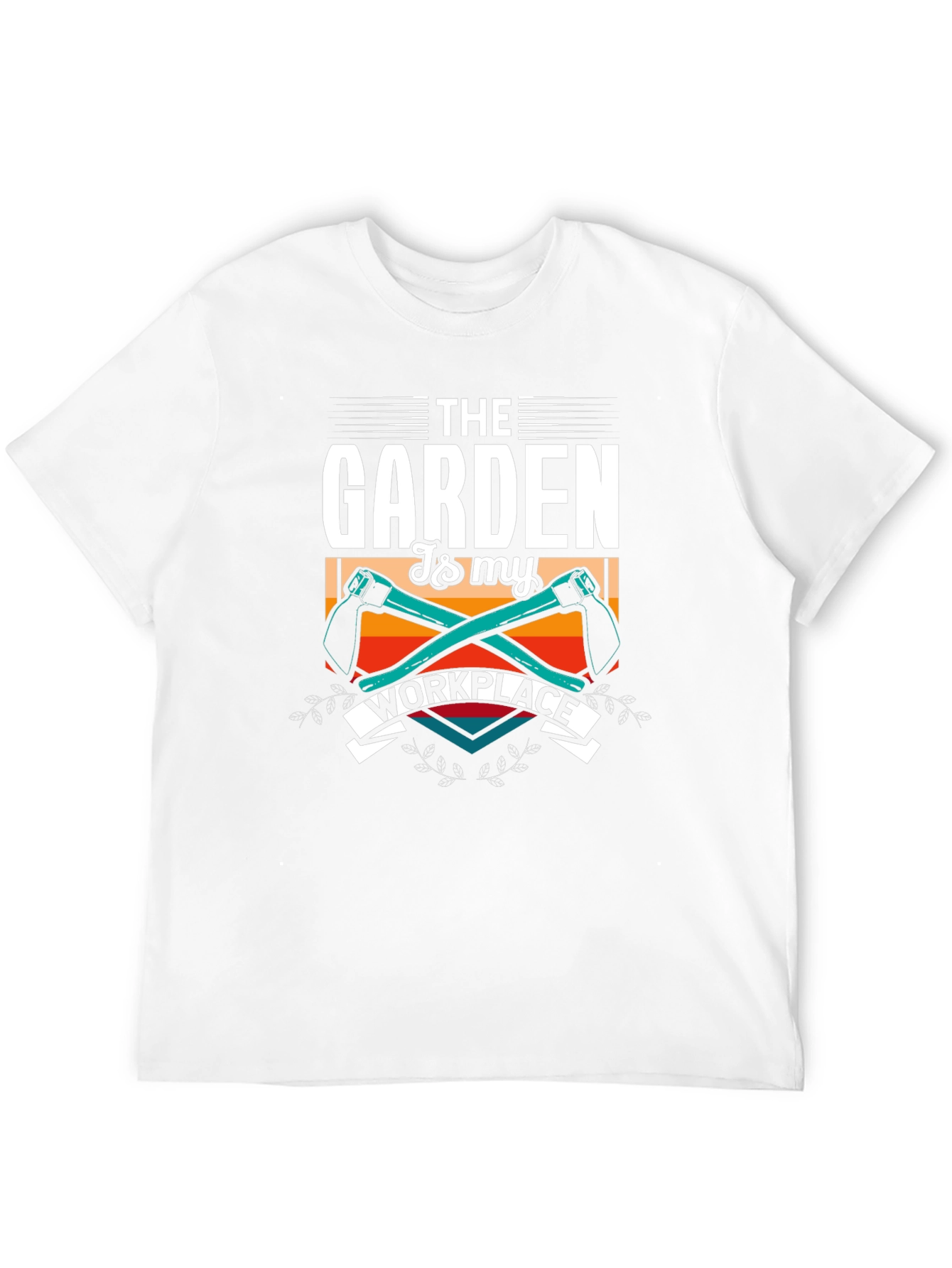 Black Gardening is My Workplace T-Shirt view 12