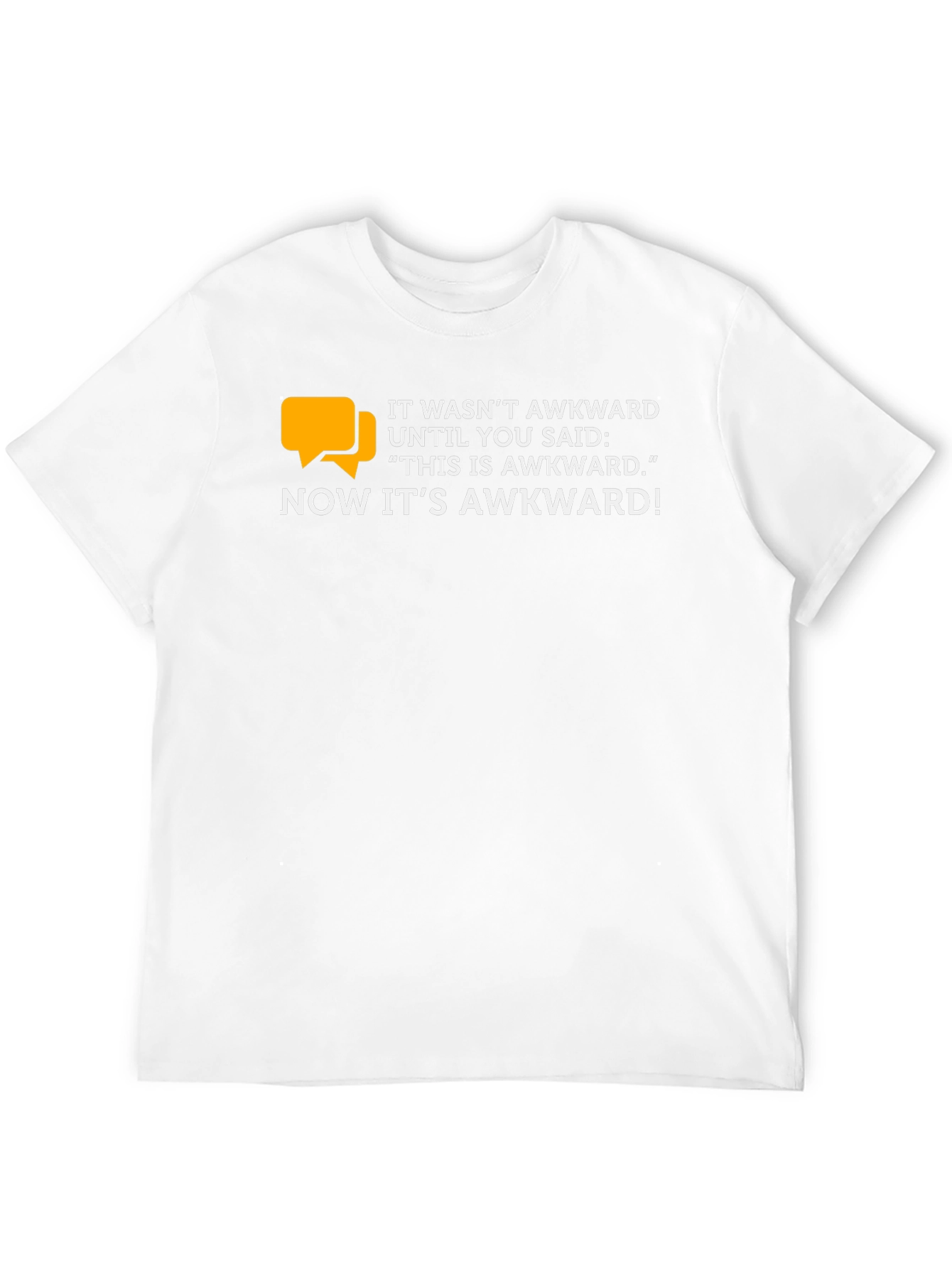 Black Awkward Conversation Starter Graphic Tee view 12