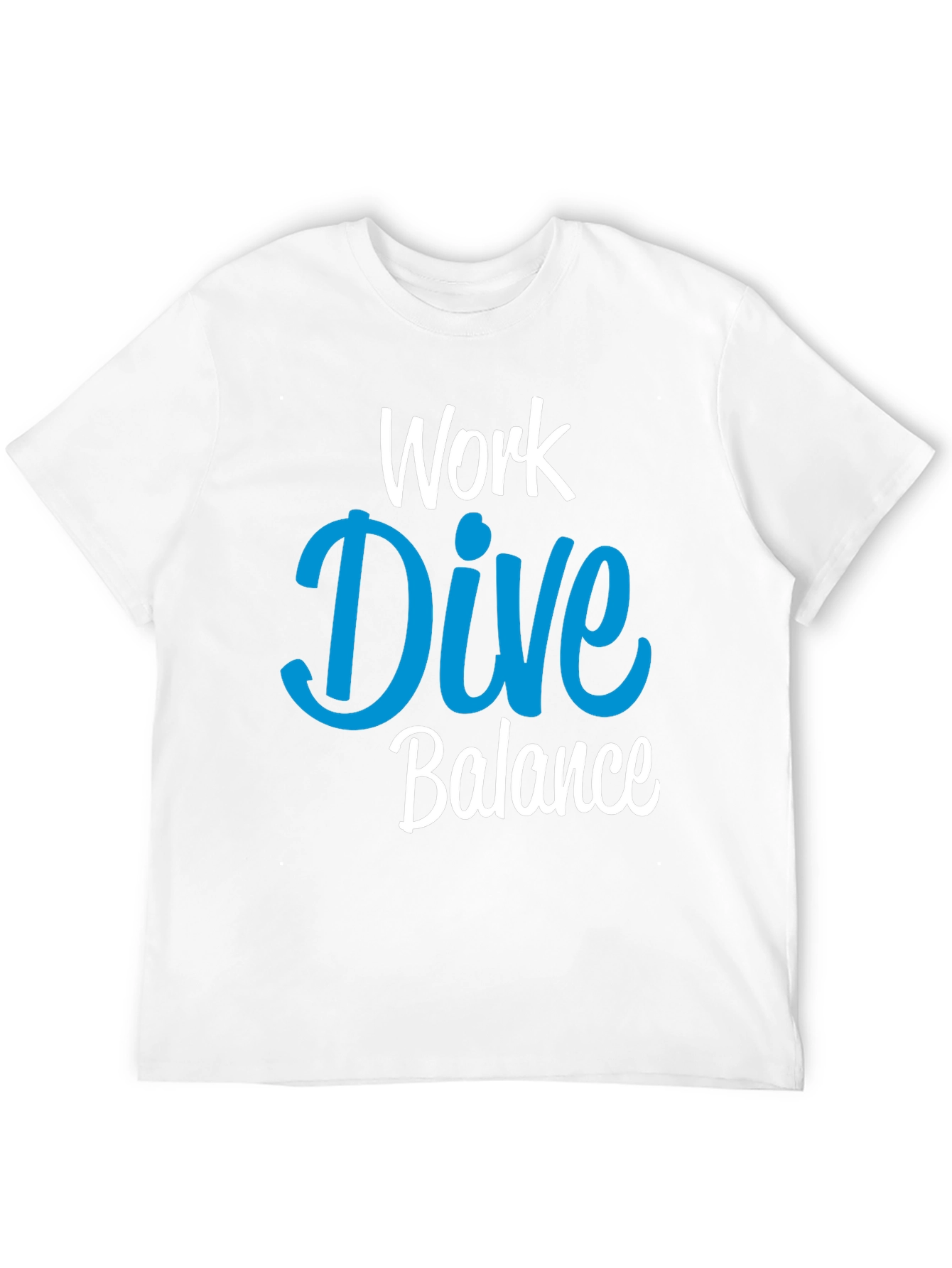 Black Work Dive Balance Graphic T-Shirt view 12