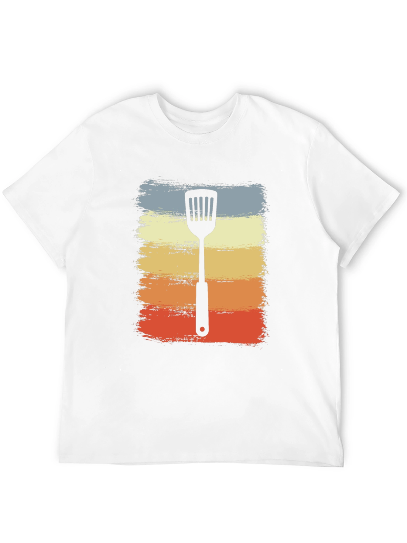 Black Retro Spatula Grill Master T-Shirt view 12