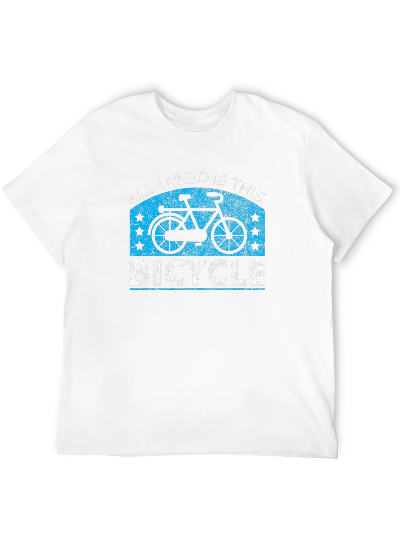 All I Need Is This Bicycle Graphic T-Shirt - 12