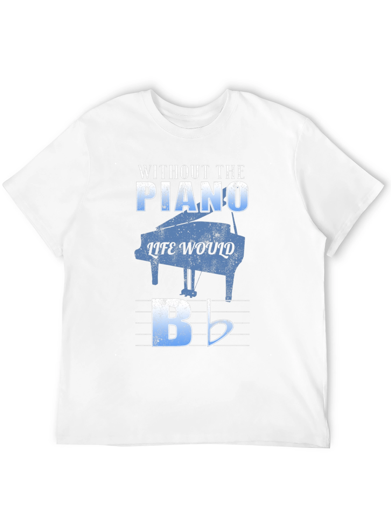 Black Piano Music Lover T-Shirt view 12