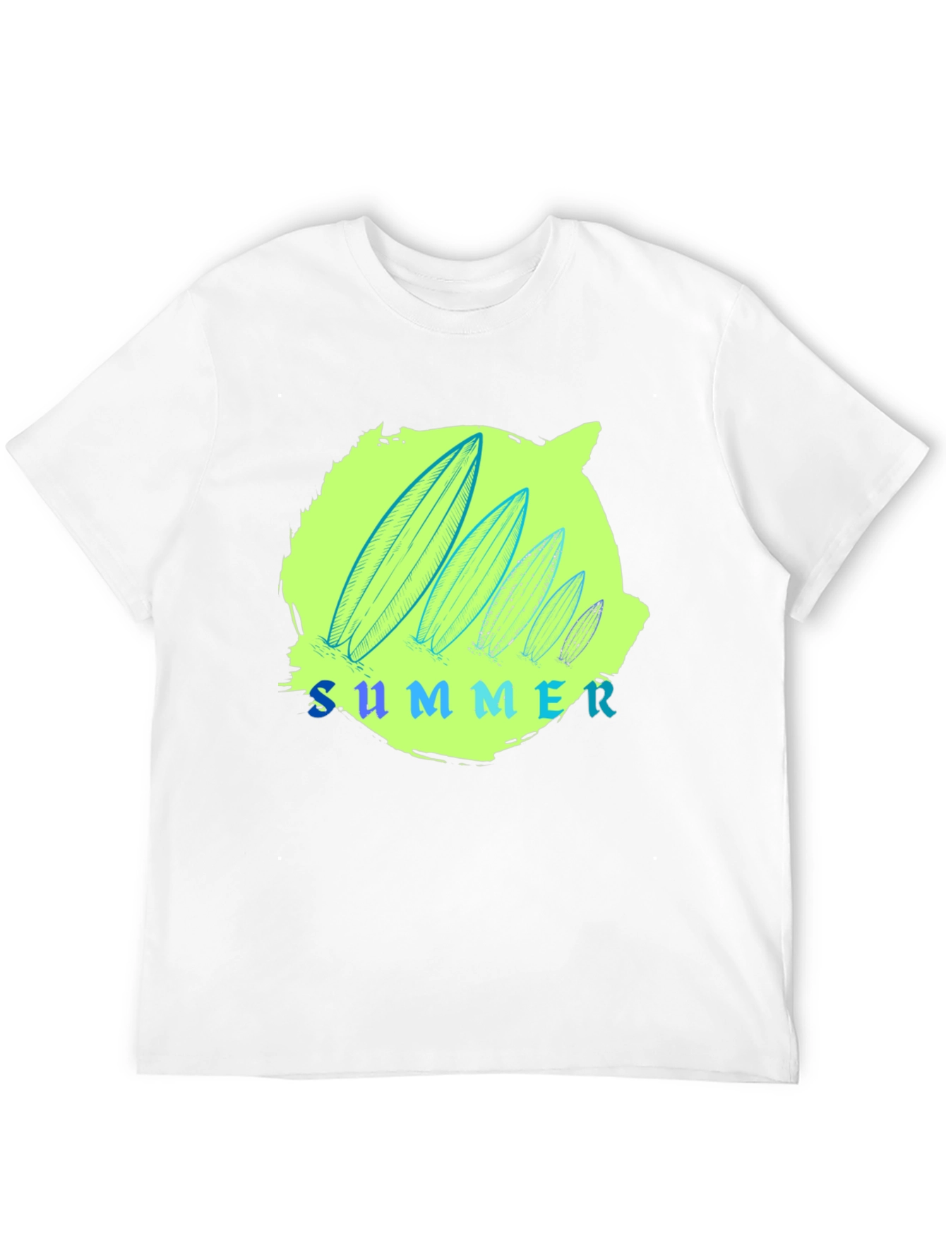 Summer Surfboard T-Shirt - Black - 12