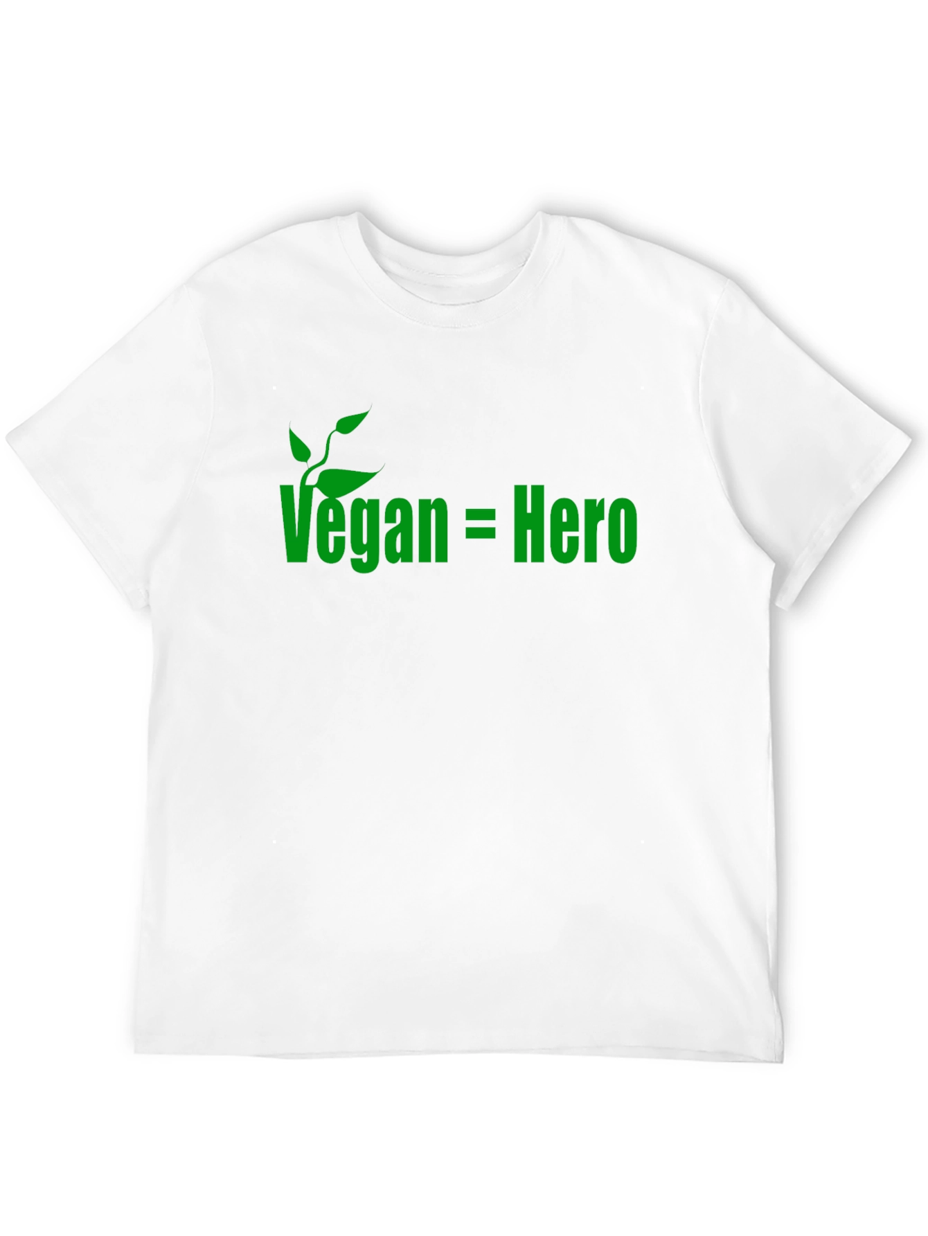 Black Vegan Hero Tee - Eco-Friendly Statement T-Shirt view 12