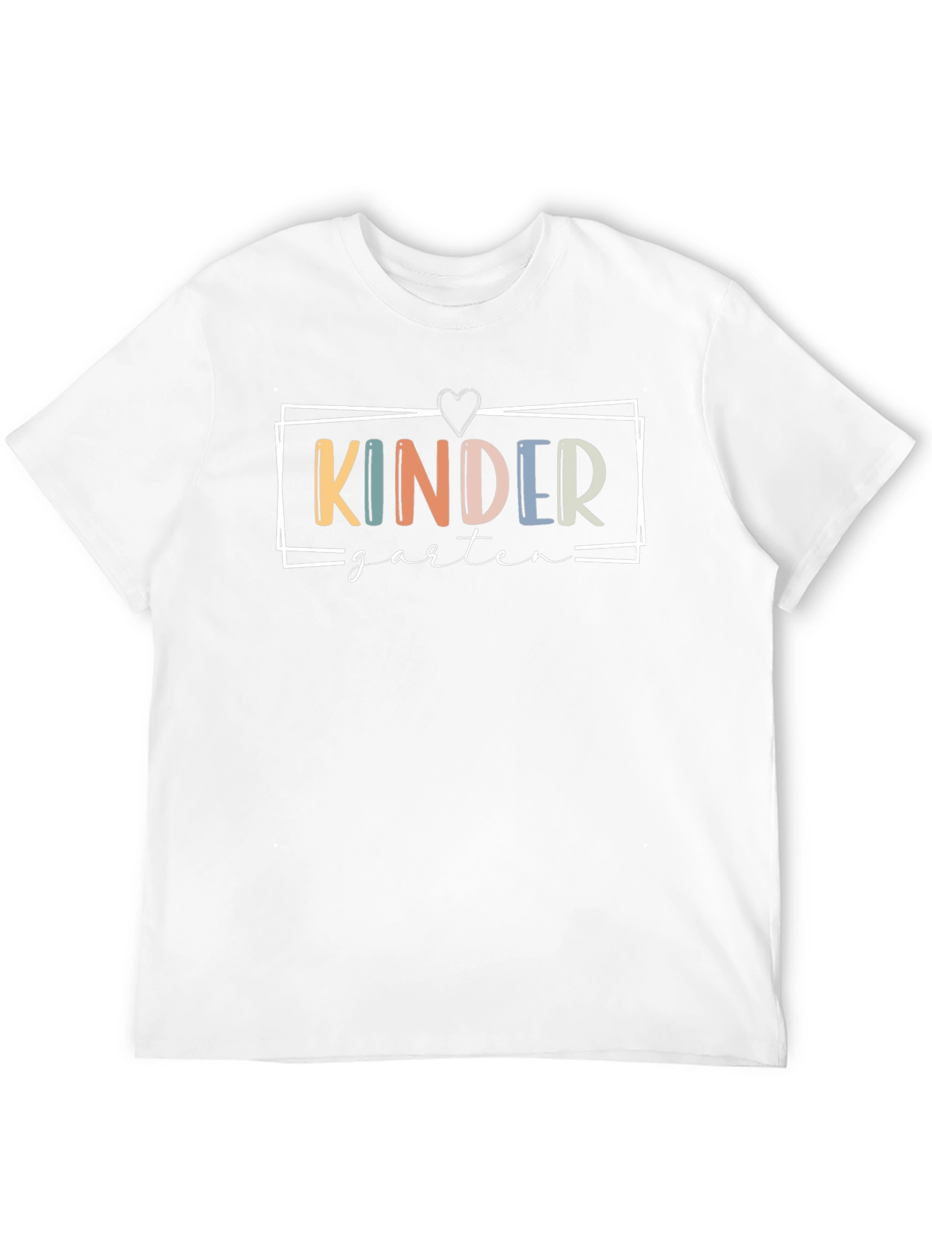 Kindergarten Graphic Tee - Back to School Teacher Shirt - 12