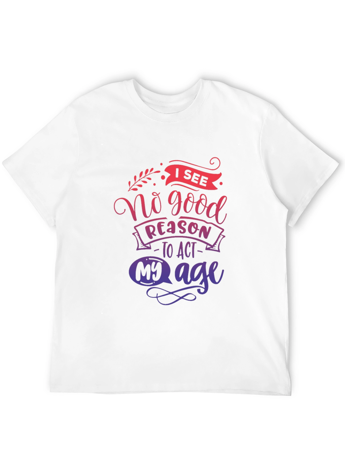 Black Funny No Good Reason T-Shirt view 12