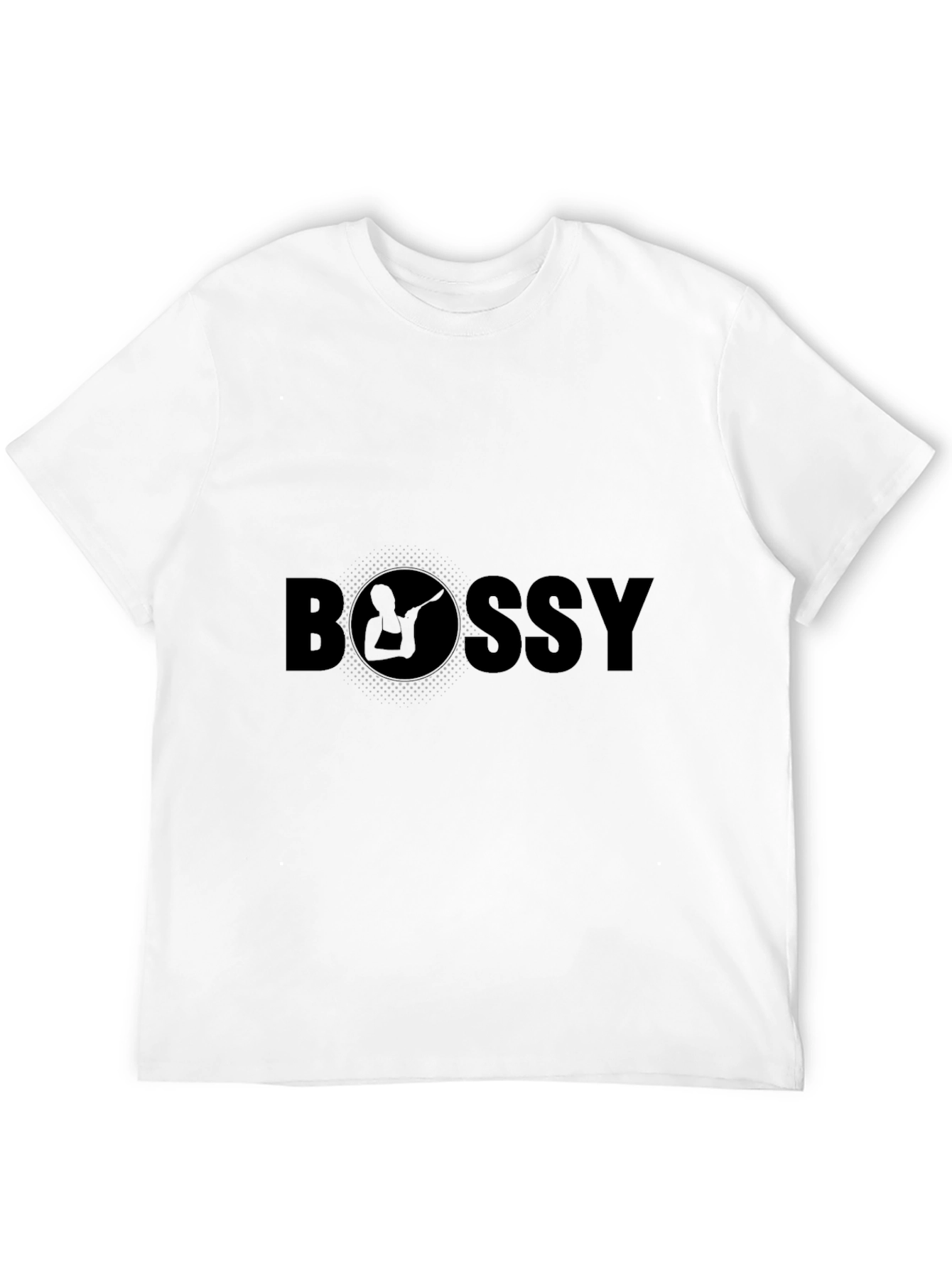 Black Bossy Graphic T-Shirt - Black view 12